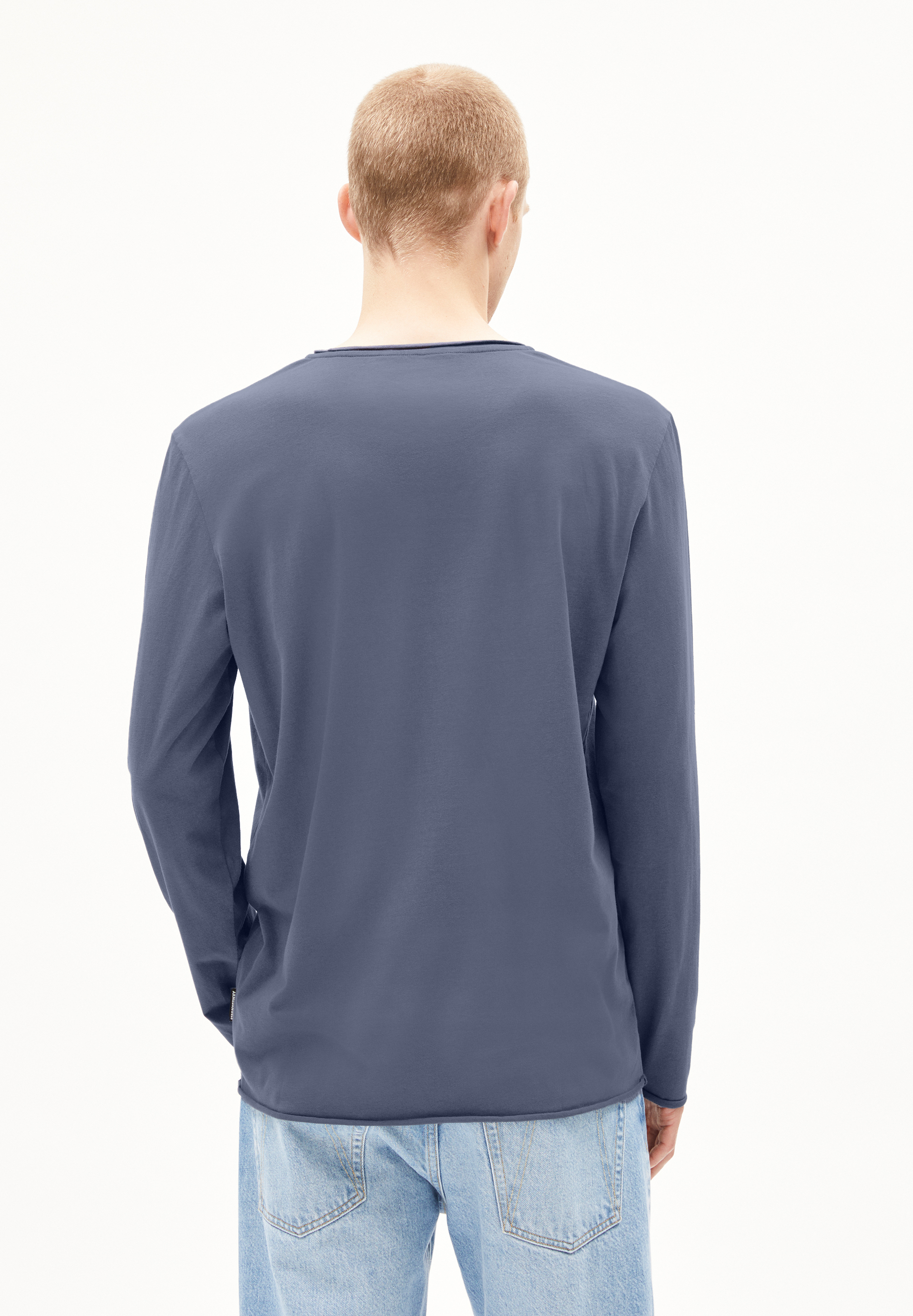 MAARKOS LS BRUSHED Longsleeve aus Bio-Baumwolle