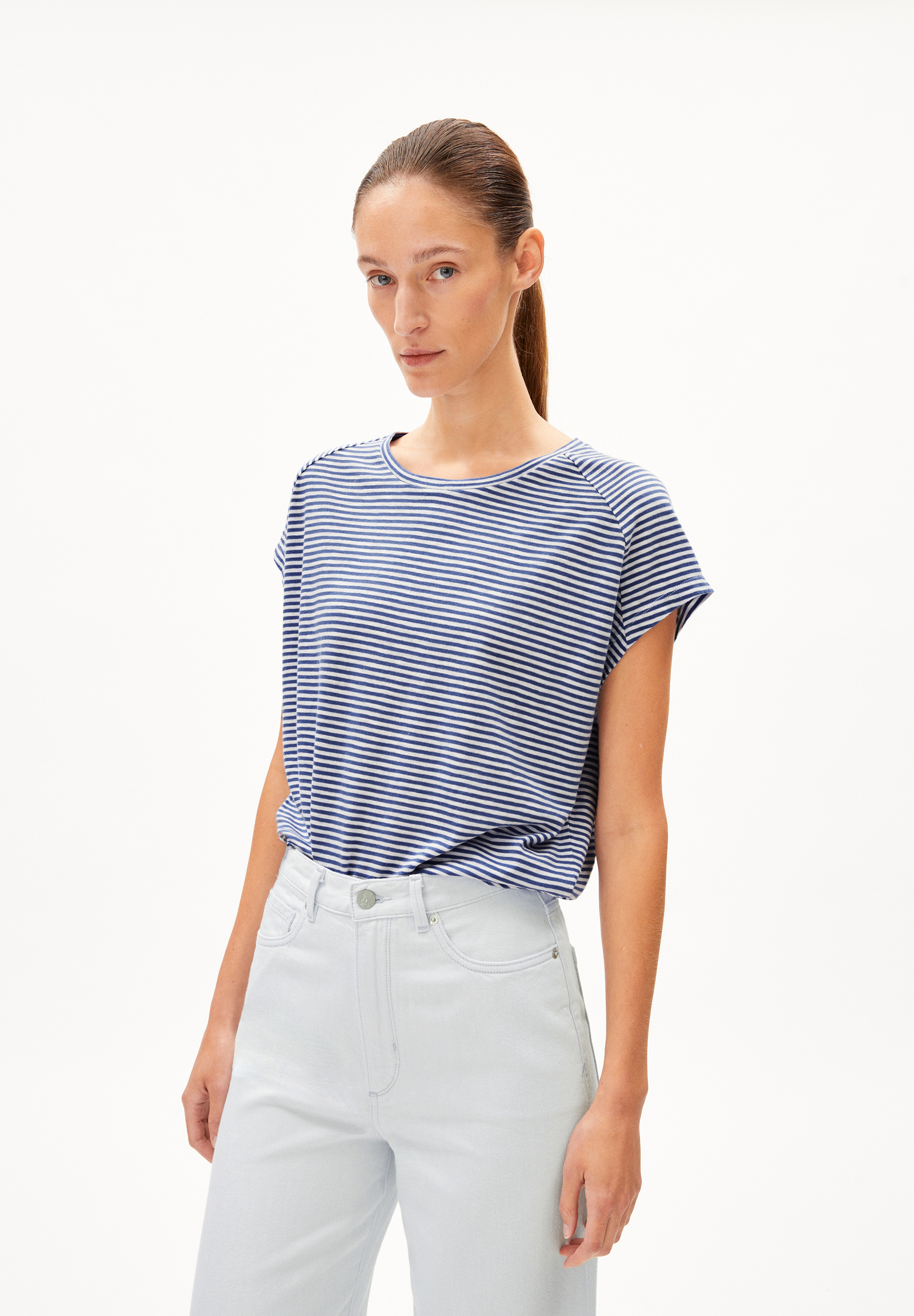 ONELIAA LOVELY STRIPES T-shirt van biologisch katoen