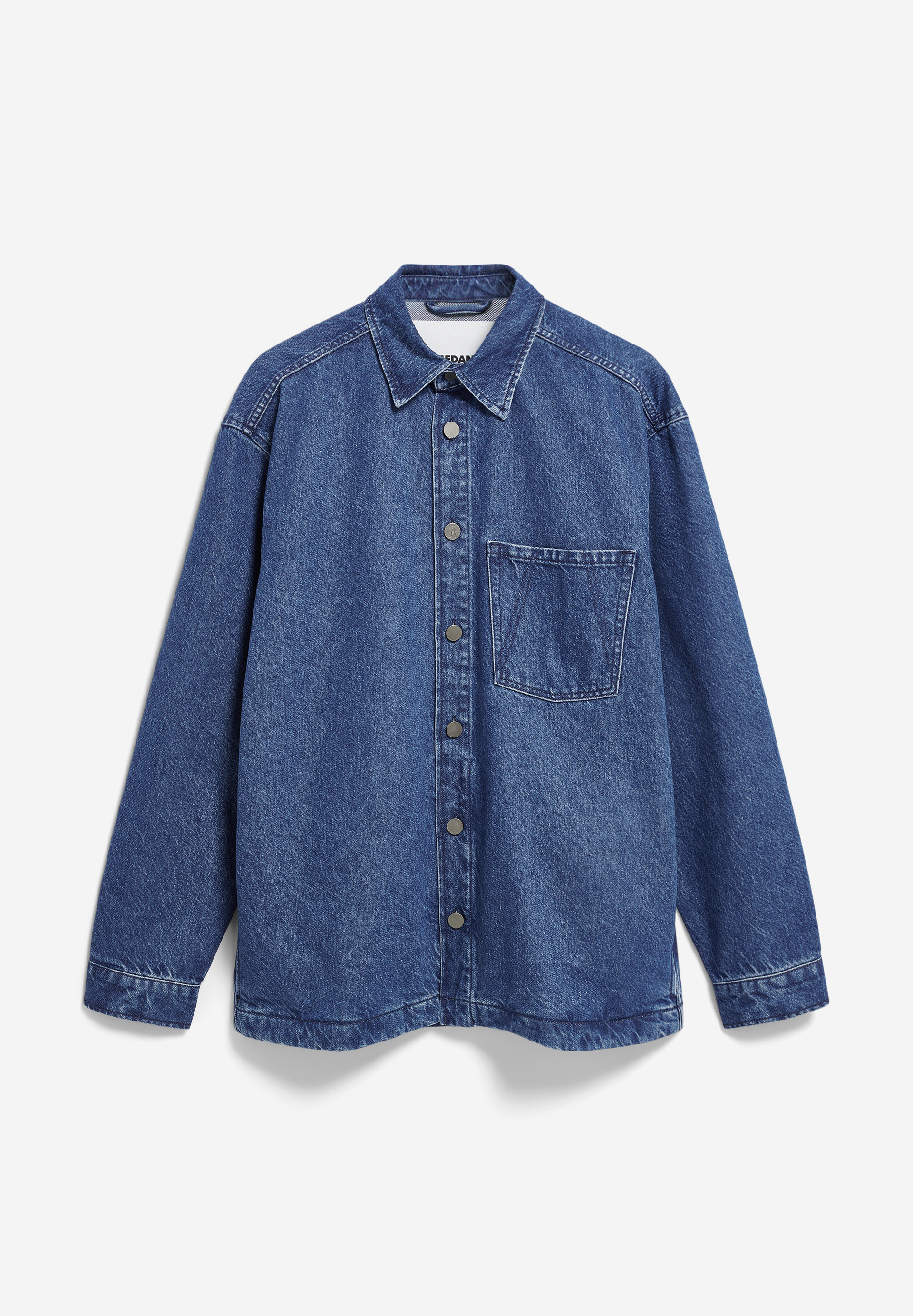 YUNAAI Overshirt aus Bio-Baumwoll Mix