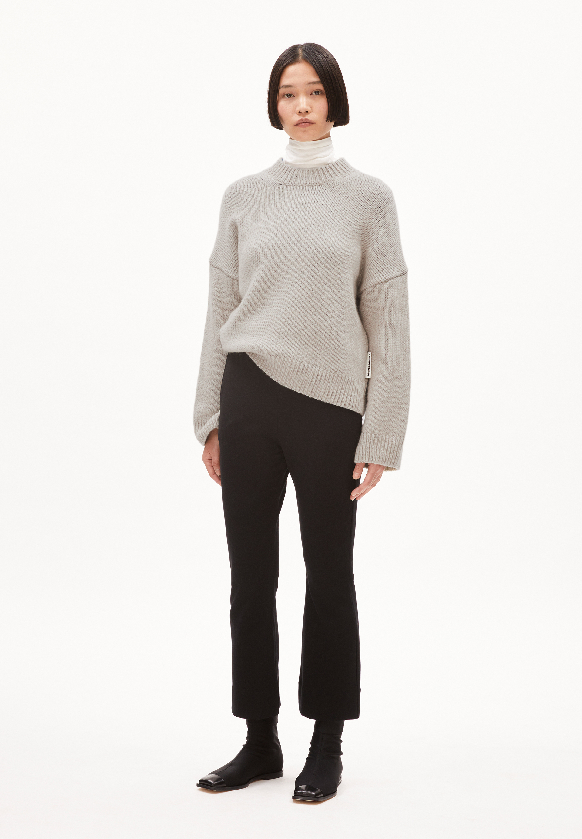 SADNAA SOLID Sweater Oversized Fit made of Merino-Wool Mix