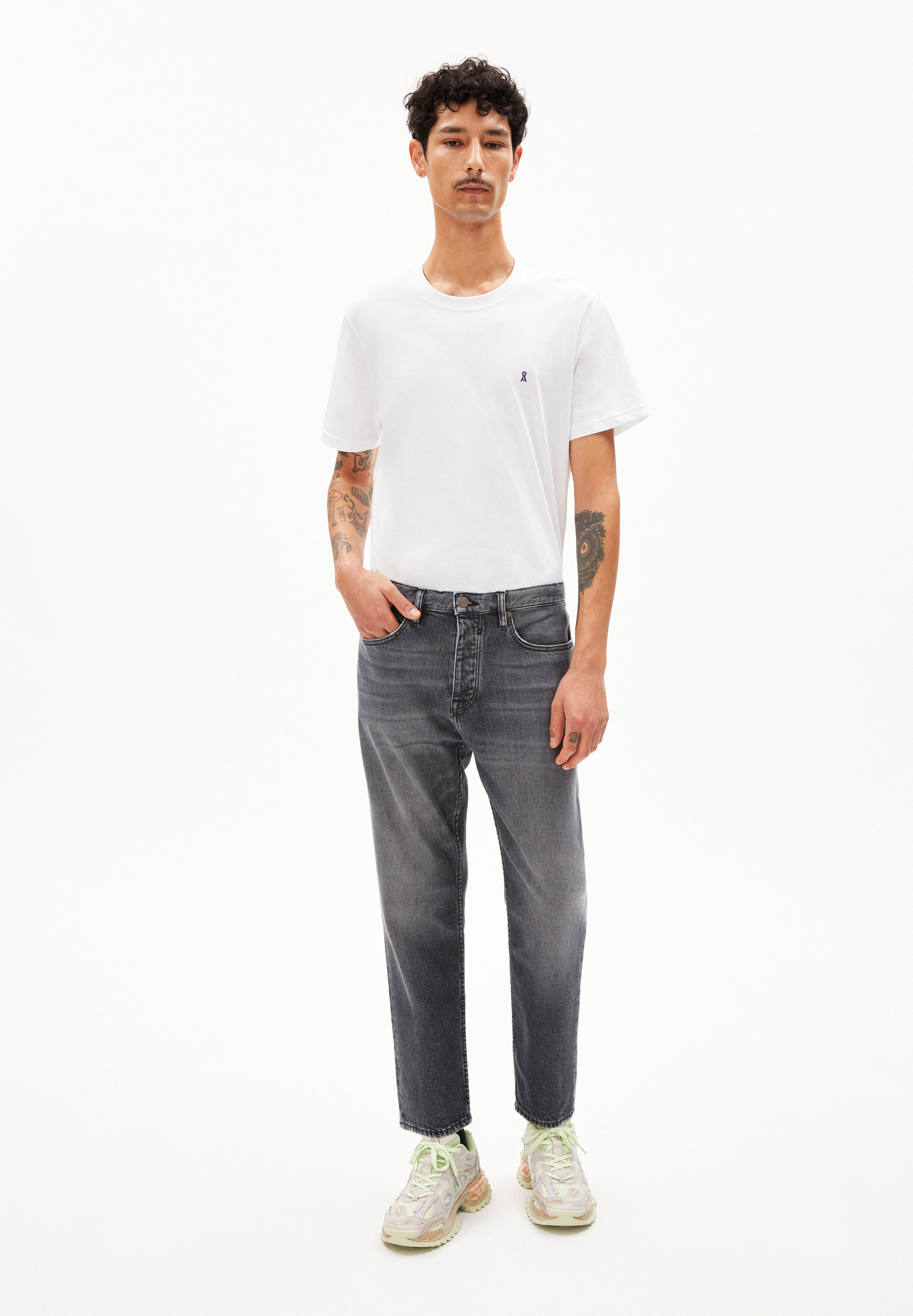 AAUSTIN Relaxed Tapered Jeans Bio-Baumwoll Mix Comfort-Stretch