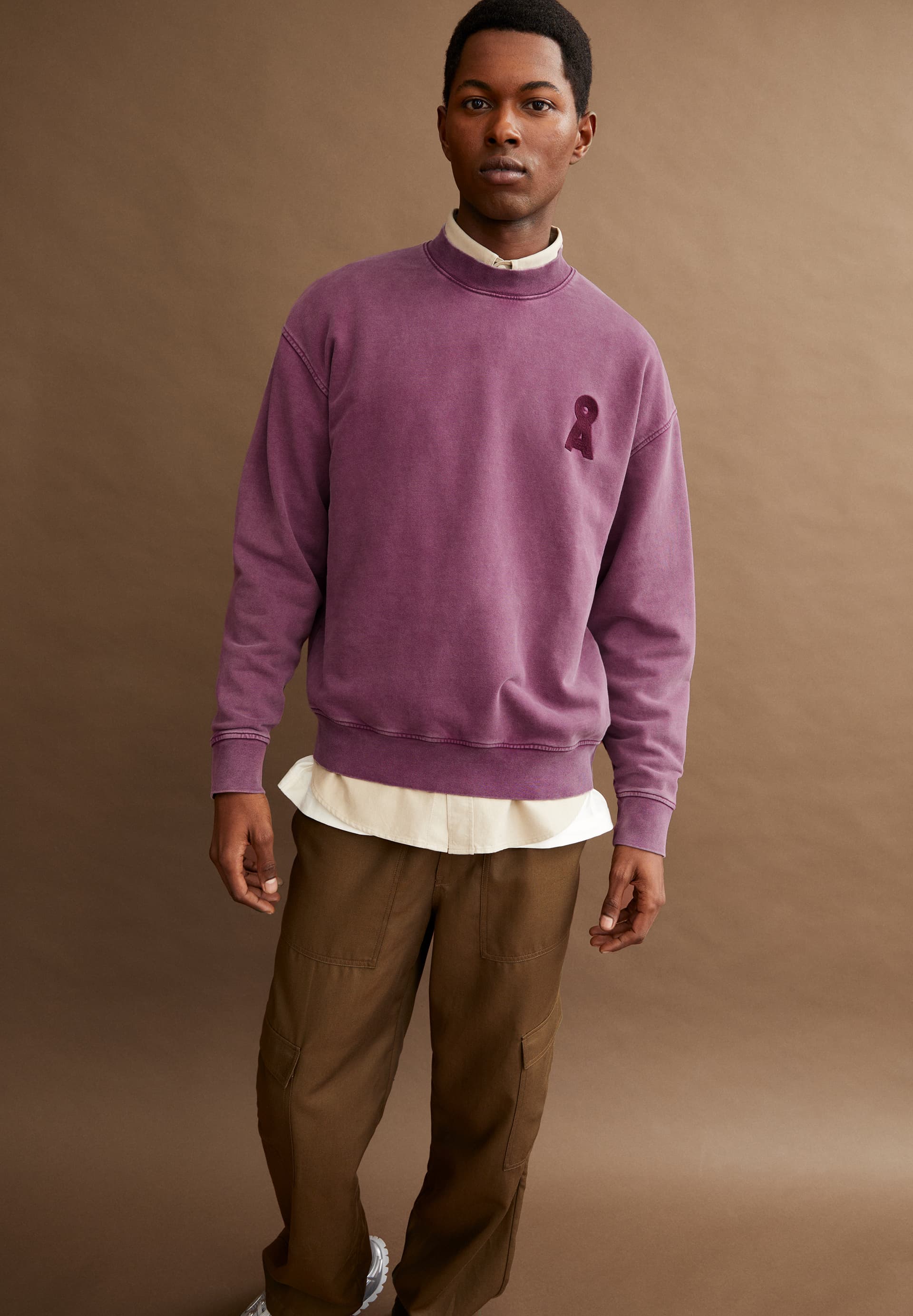 FAALOS GMT DYE Sweatshirt Relaxed Fit made of Organic Cotton