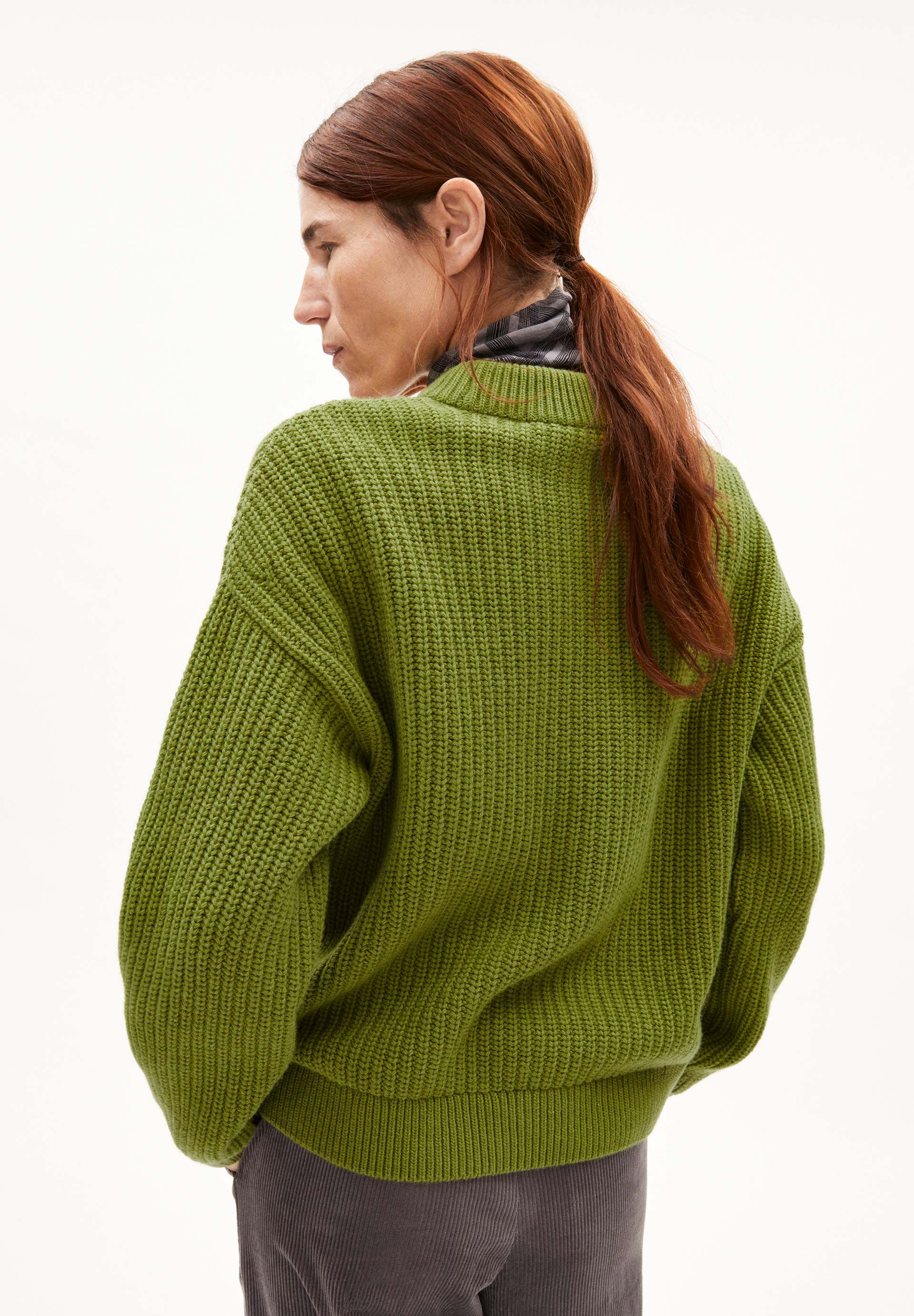 MIYAAR SOLID Sweater Loose Fit made of Organic Wool Mix