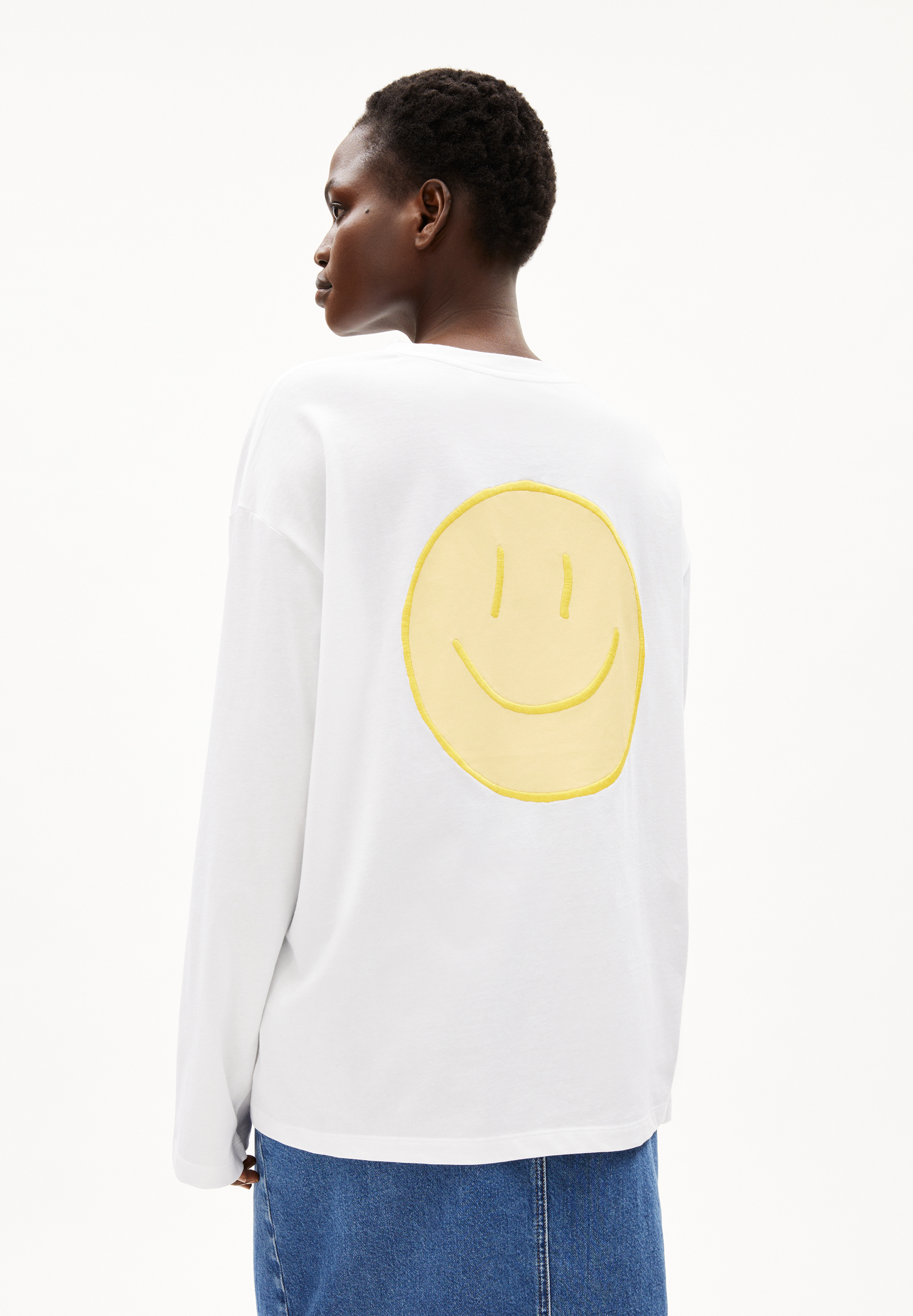 FIETAA SMILE Biologisch katoen longsleeve