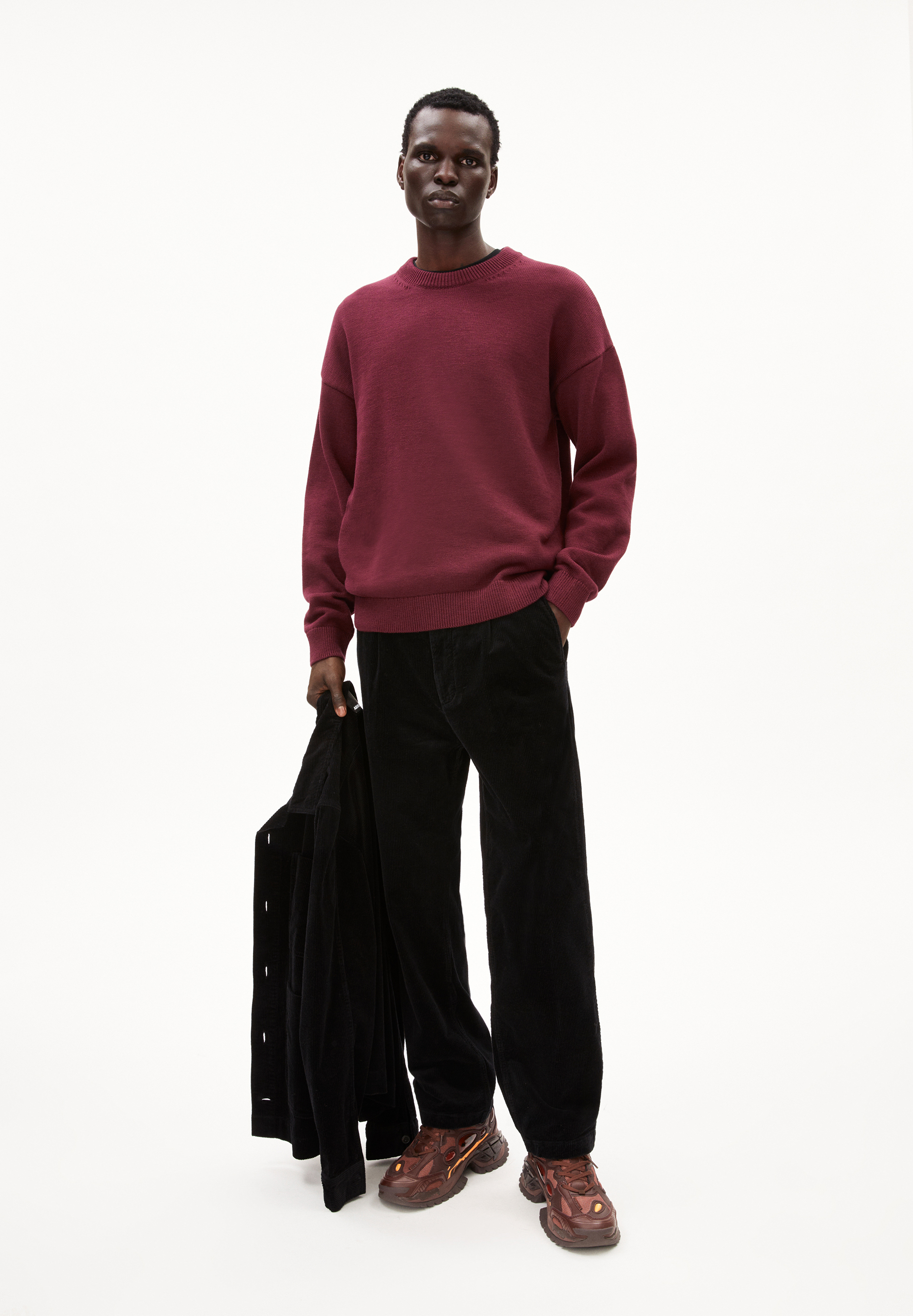 JOVAAN Sweater Relaxed Fit made of Organic Cotton