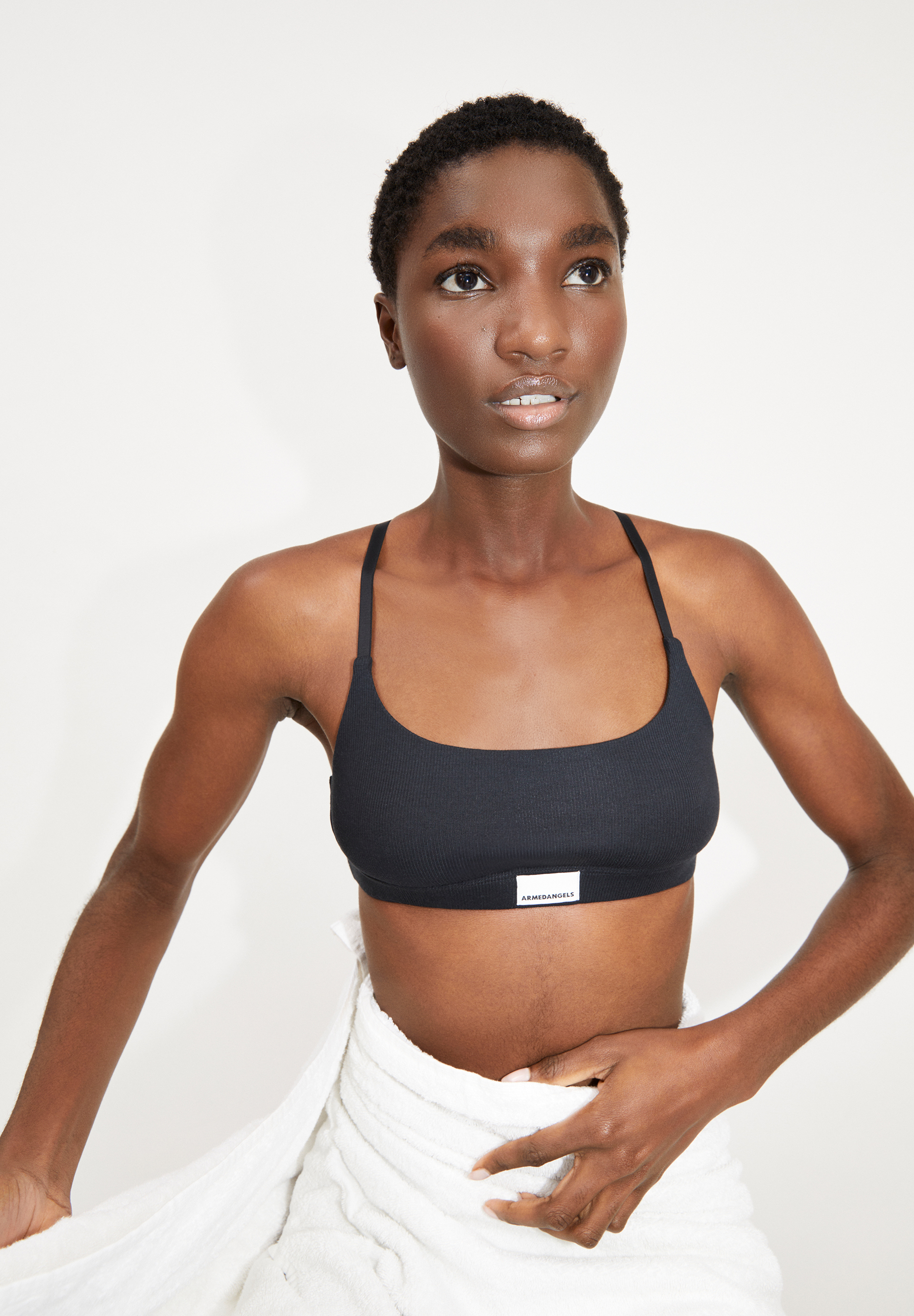 TOVAA RIB Ripp-Bralette aus Bio-Baumwoll Mix