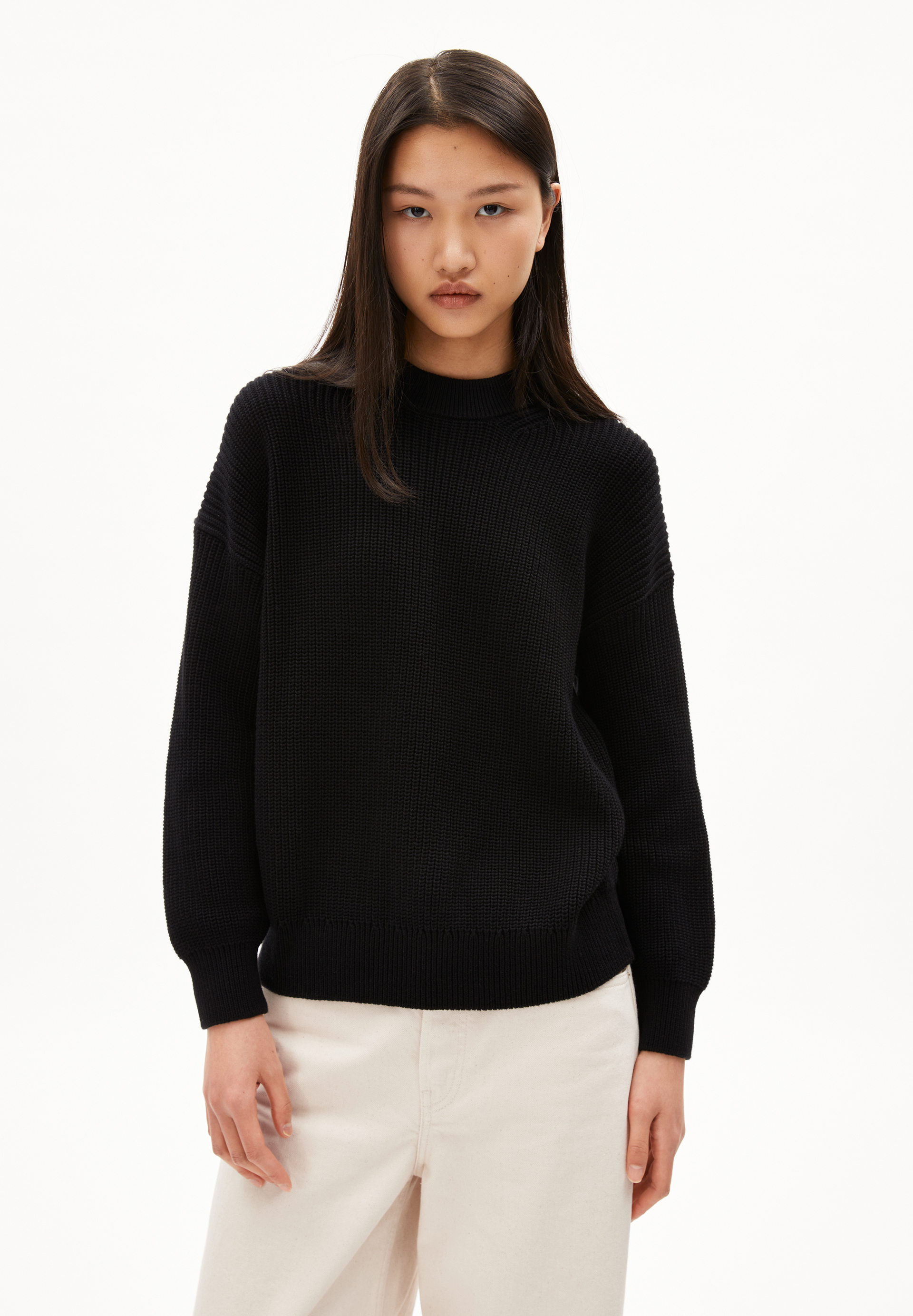 HAAYLE Pullover aus Bio-Baumwolle