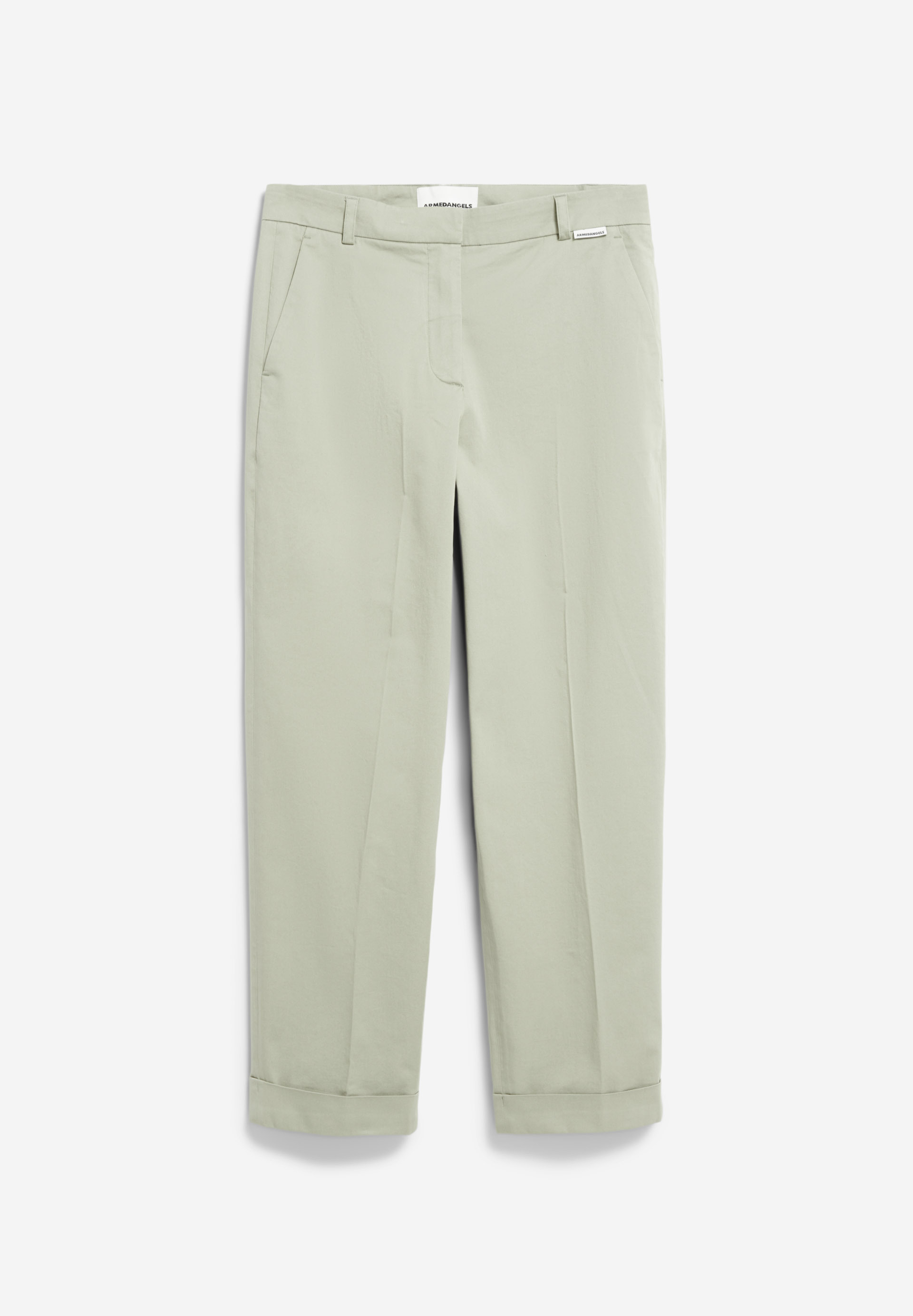 KAADWI Pantalon en toile en coton bio mélangé