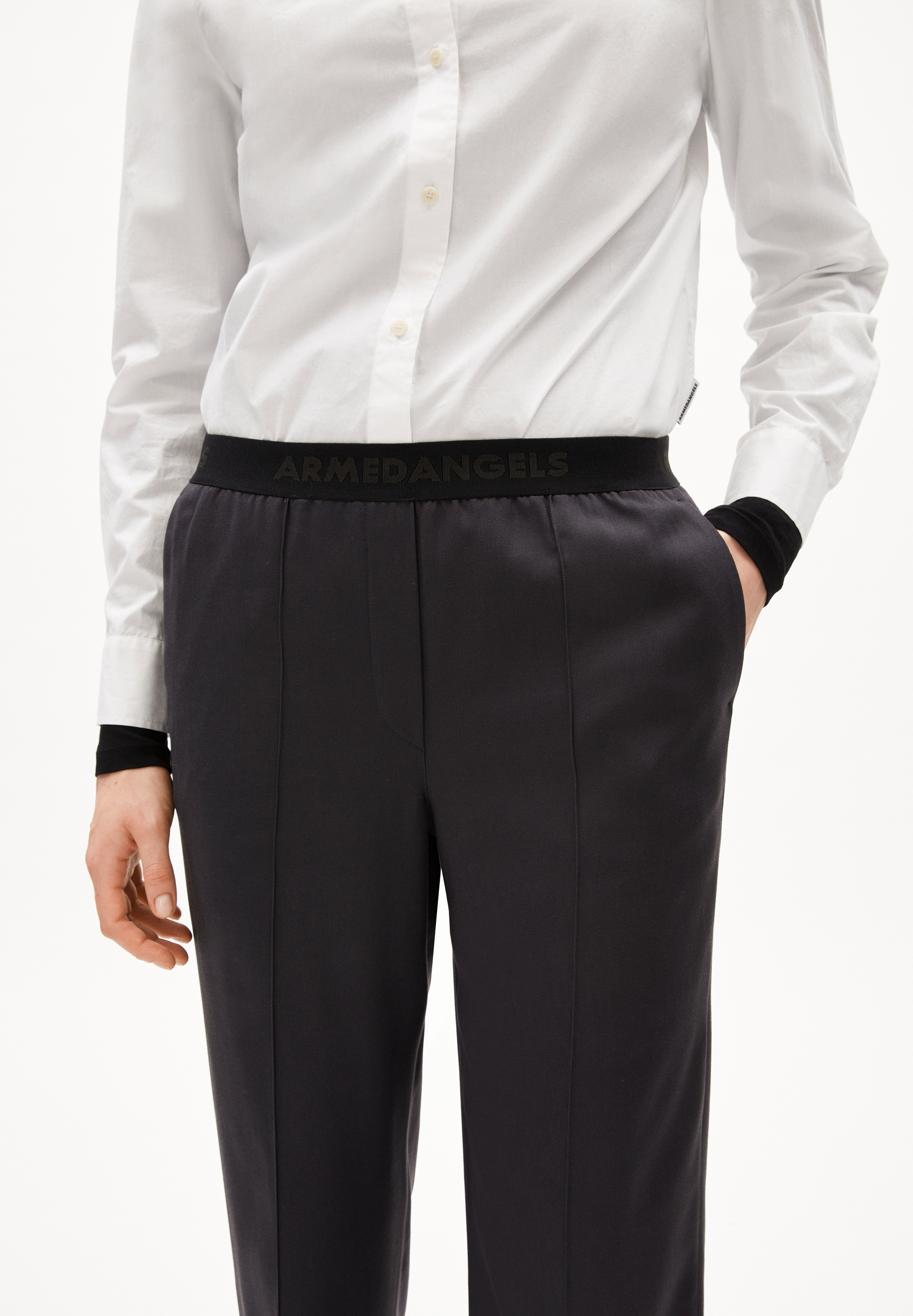 FENRAA Woven Pants made of LENZING™ ECOVERO™ Viscose Mix