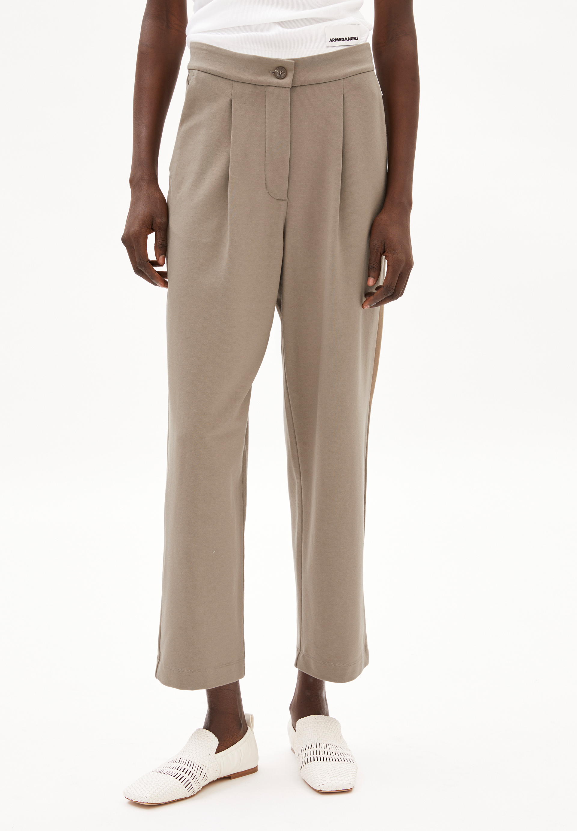 LIRAA LOU Pantalon en jersey en coton bio mélangé