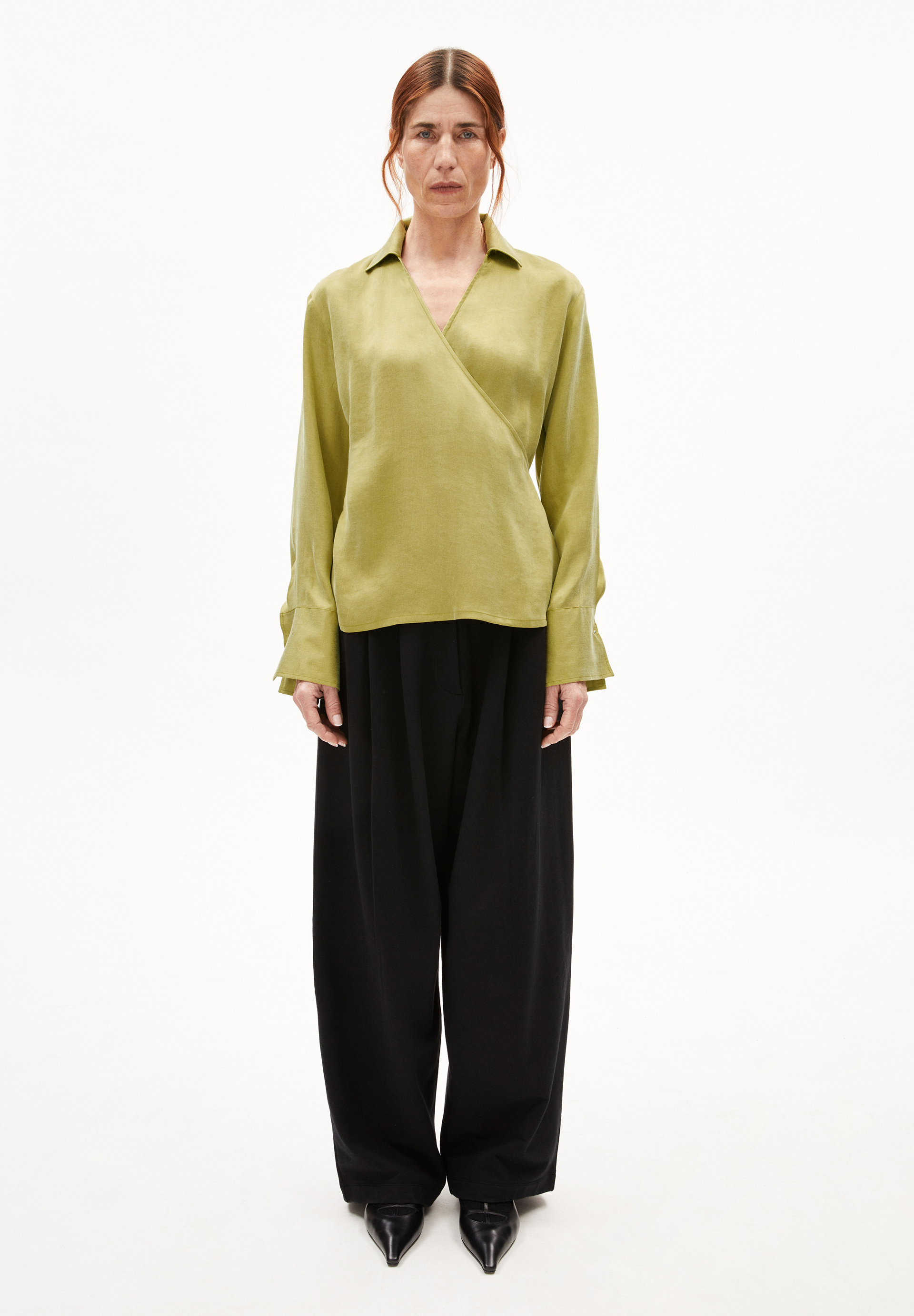 BEJURAA Blouse Relaxed Fit made of TENCEL™ Lyocell Mix