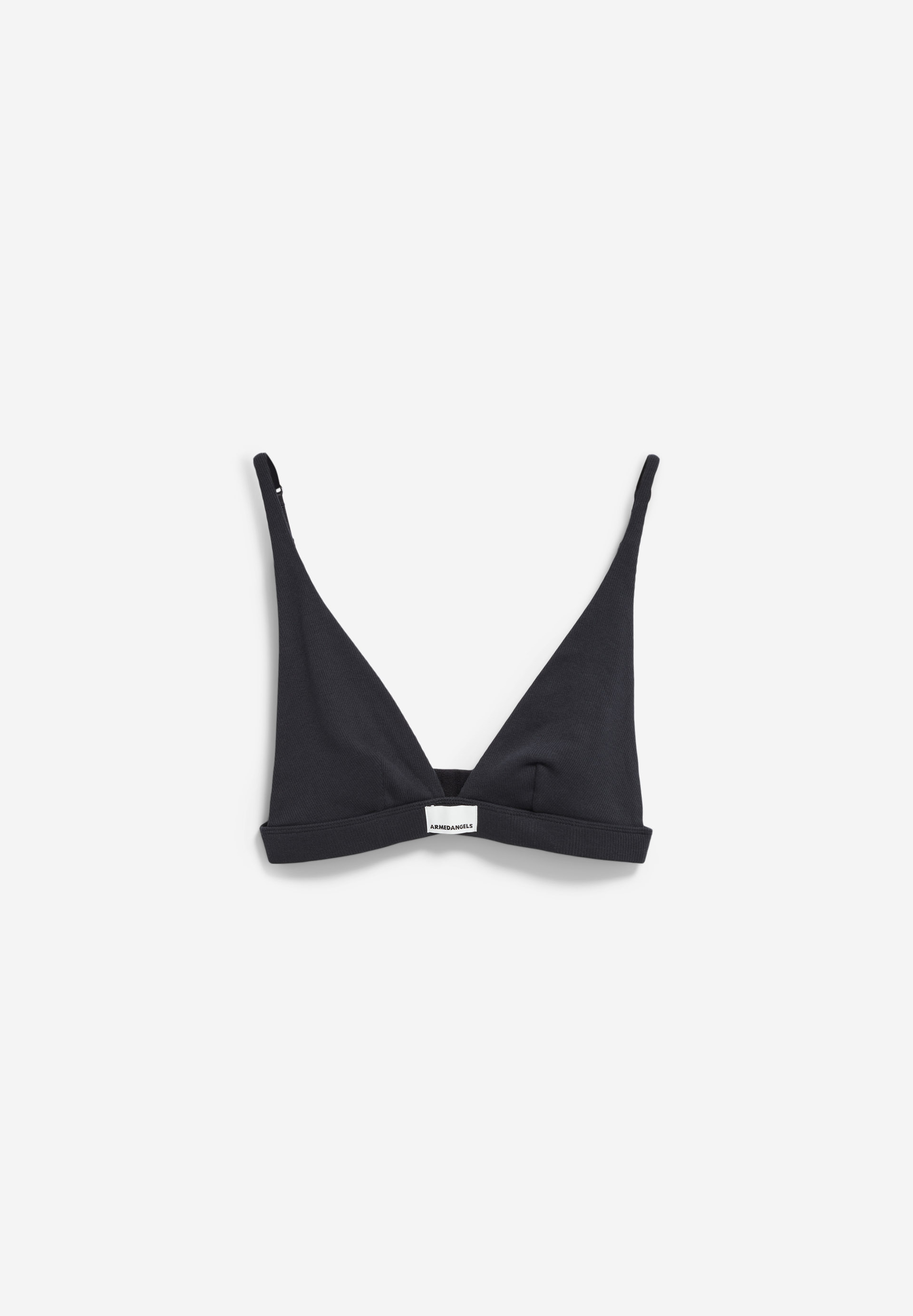 OSILAARI RIB Ripp-Triangle Bralette aus Bio-Baumwoll Mix