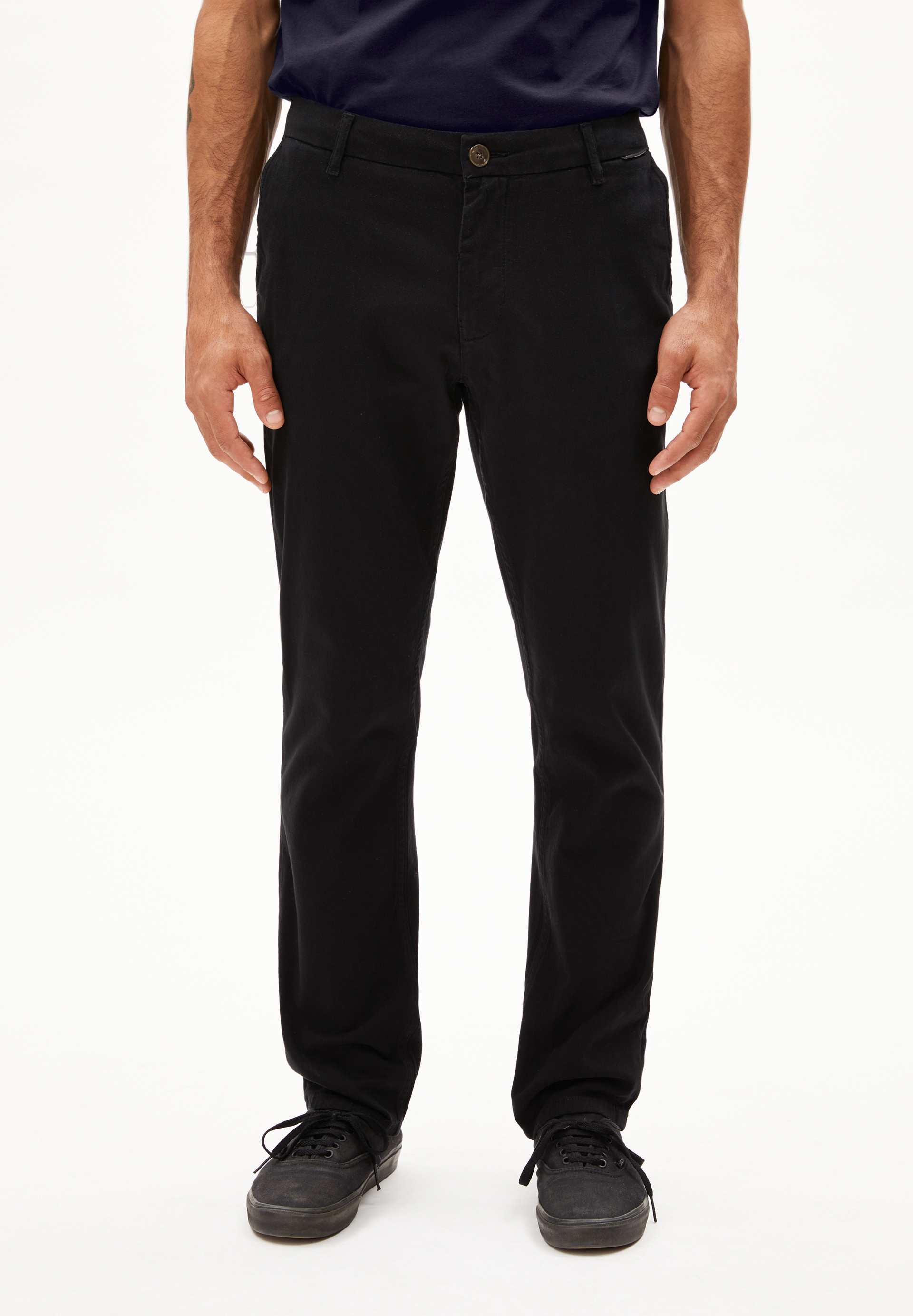 AASTER Chino Hose aus Bio-Baumwoll Mix