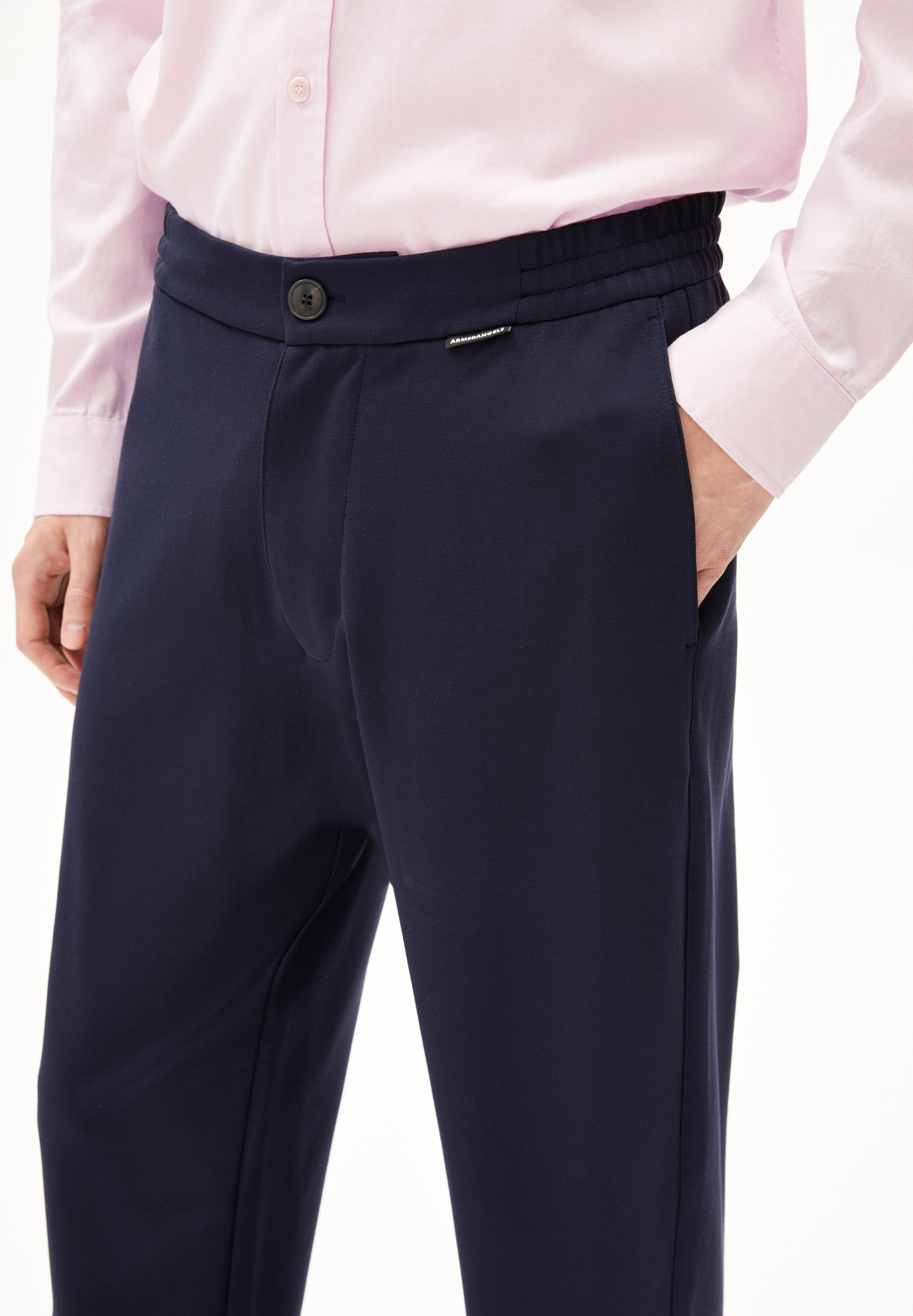 TAARNO Pantalon en jersey de viscose LENZING™ ECOVERO™ mélangé