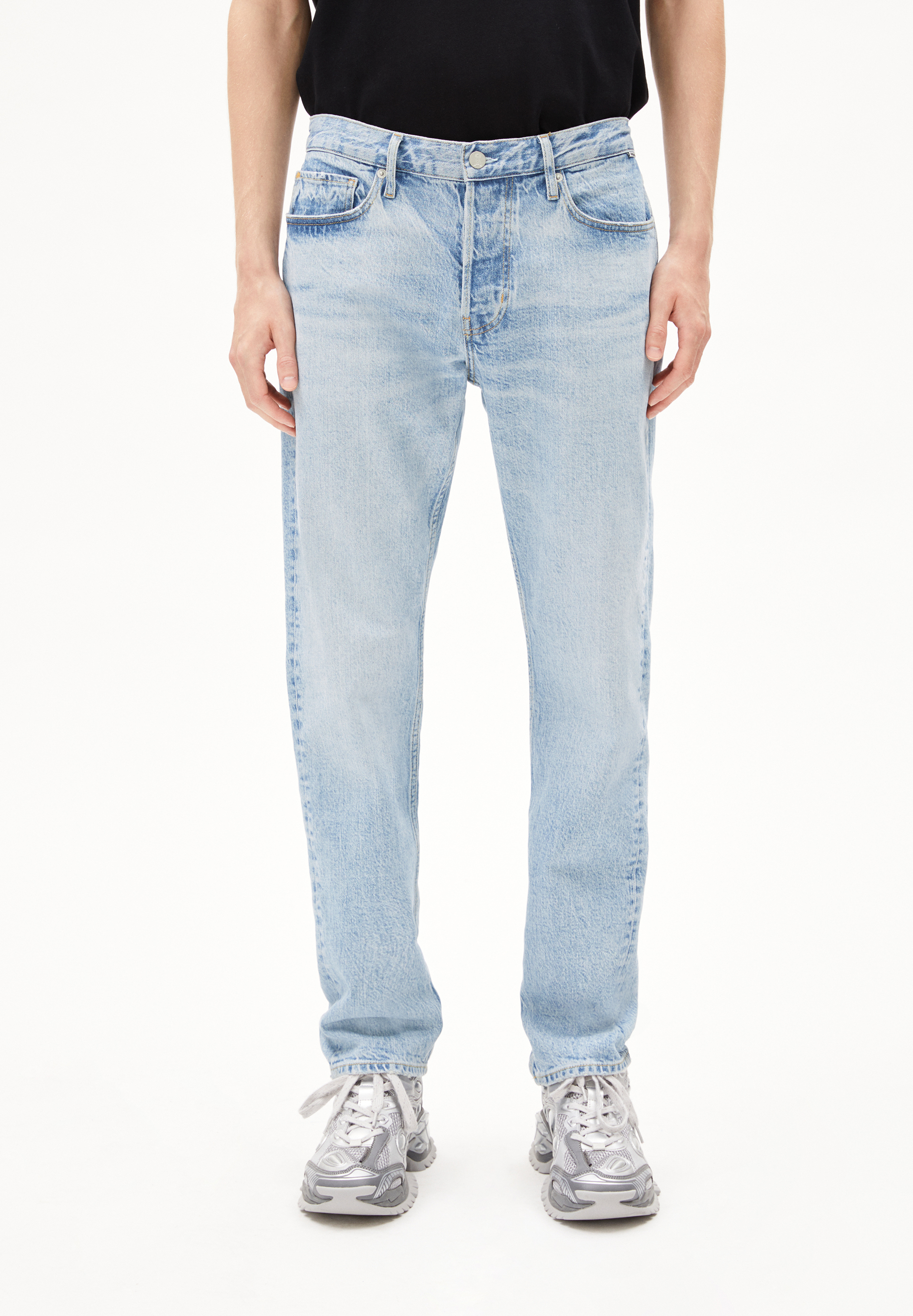 DYLAANO Straight Jeans Bio-Baumwoll Mix Comfort-Stretch