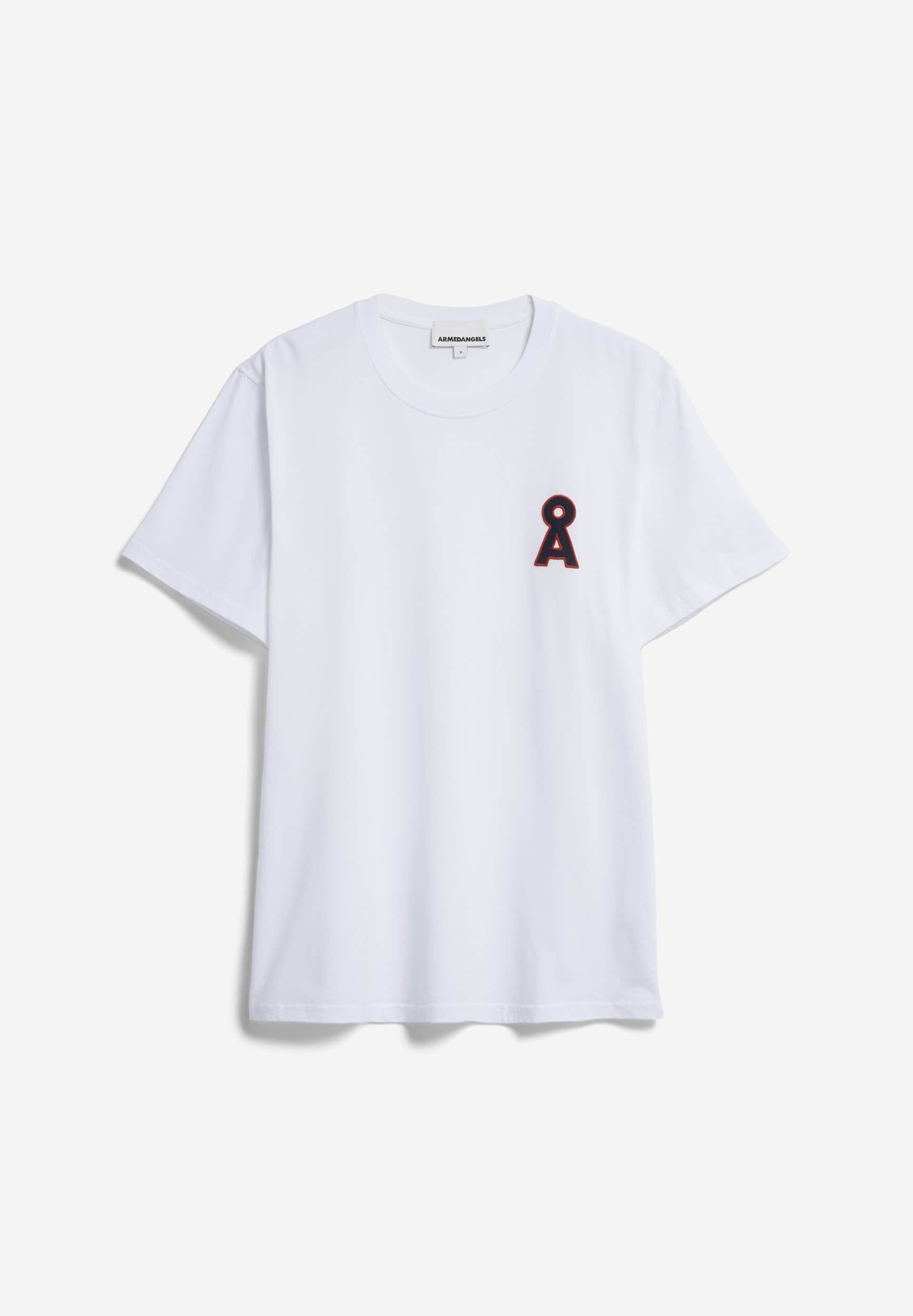 AADONI A SIGNATURE T-shirt met relaxed fit van biologisch katoen
