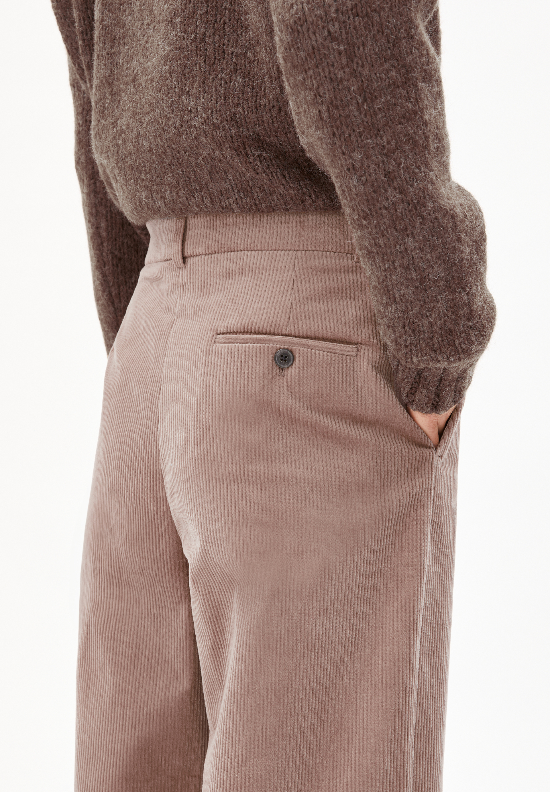 JAALMA CORDUROY Webhose aus Bio-Baumwoll Mix