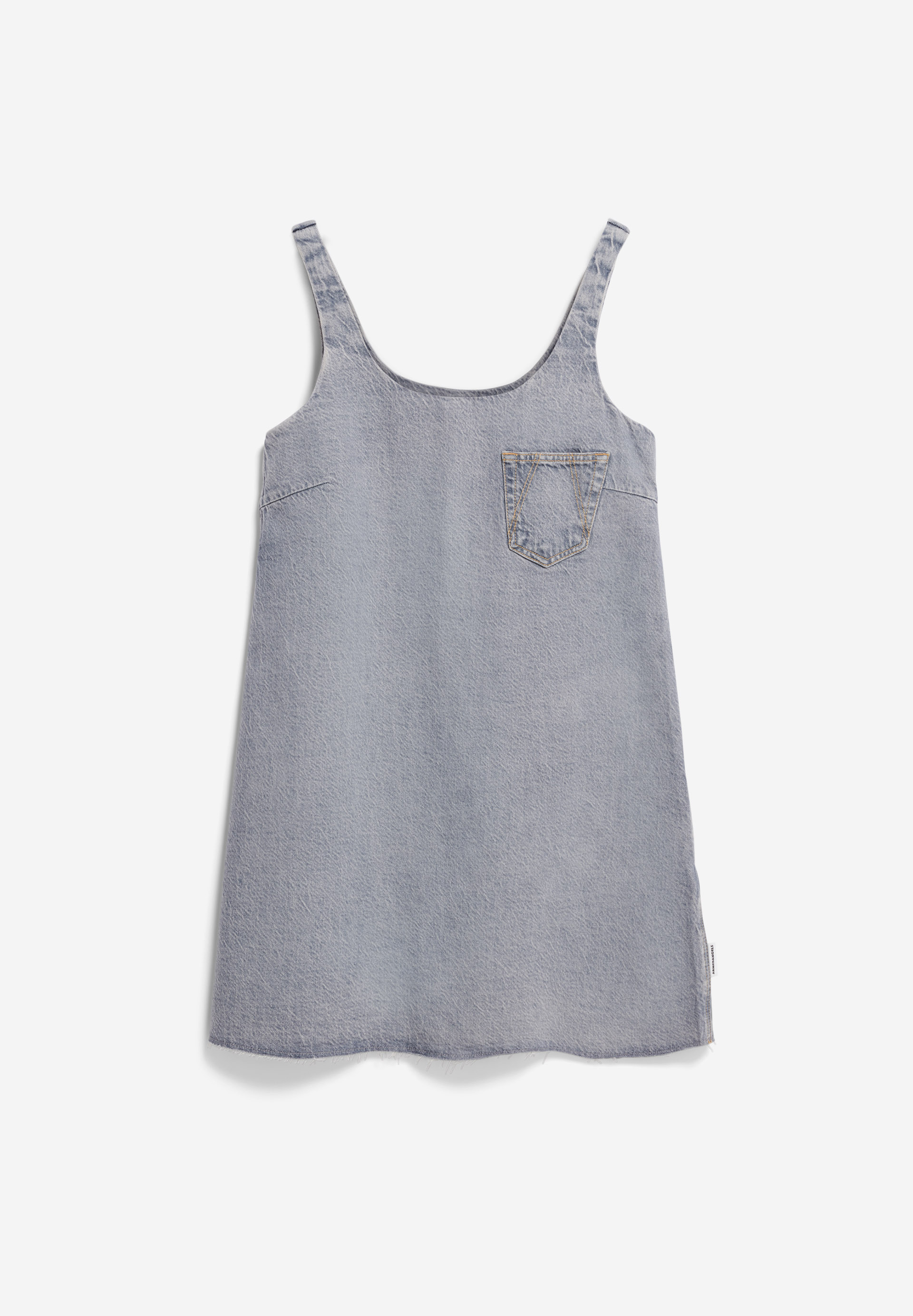 NAAVA Robe en jean en coton biologique mélangé