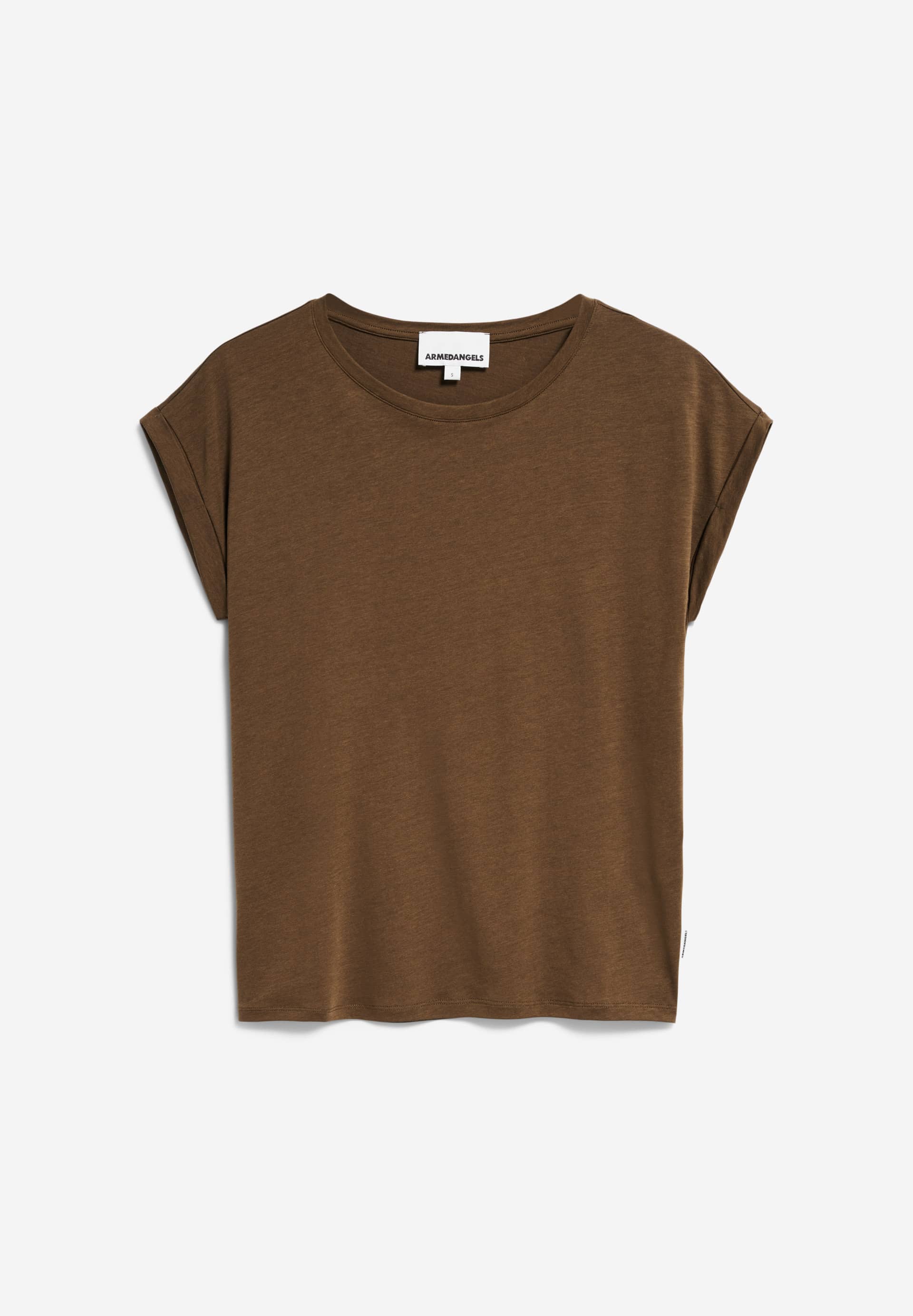 JILAANA T-shirt coupe standard en TENCEL™ Lyocell mélangé