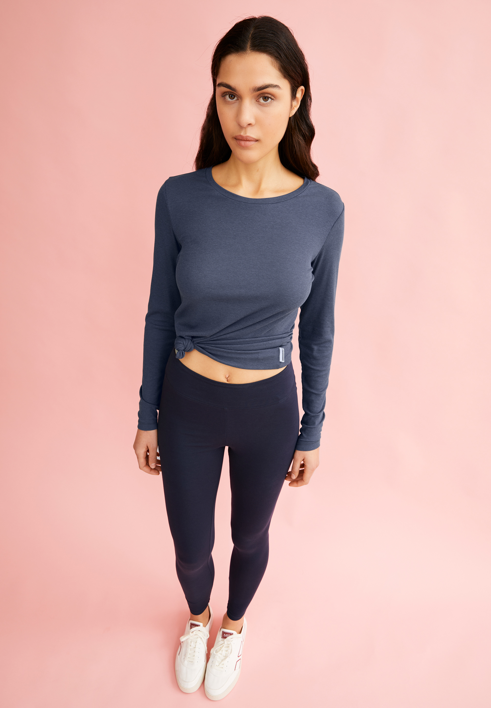 JAALEAA Rib-Longsleeve made of TENCEL™ Lyocell Mix