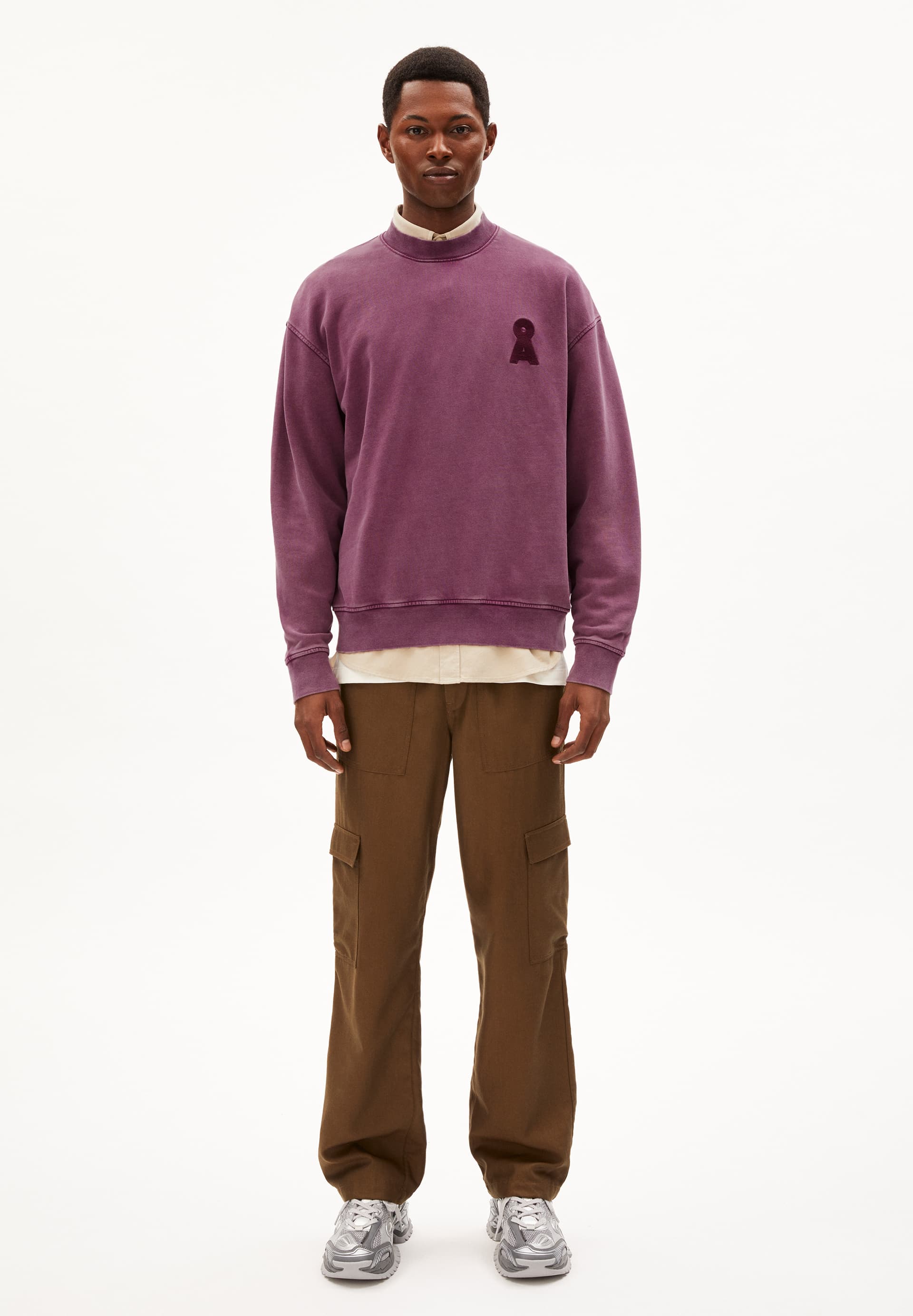 FAALOS GMT DYE Sweatshirt Relaxed Fit made of Organic Cotton