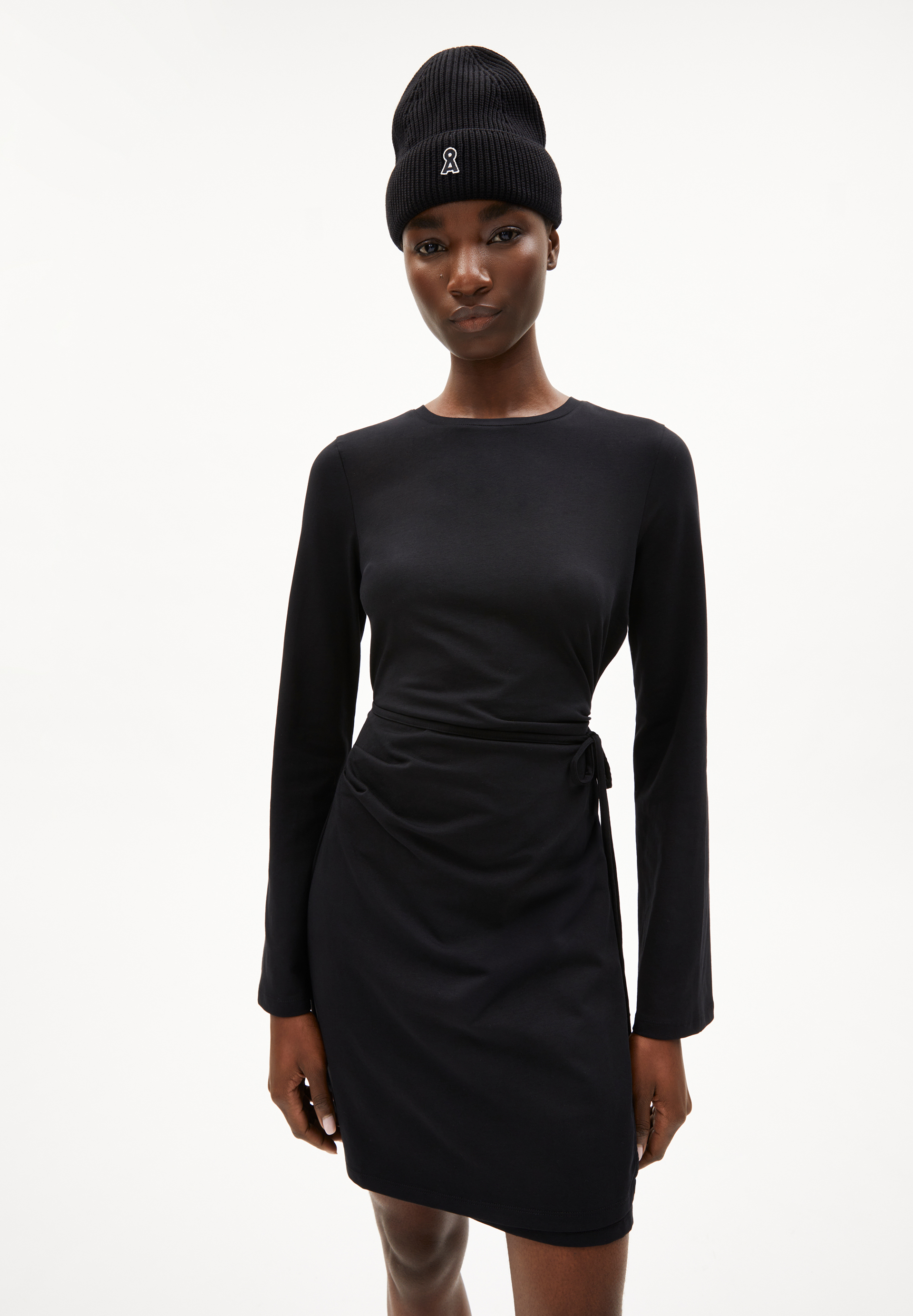 CEETAA Jersey Dress Slim Fit made of Organic Cotton Mix