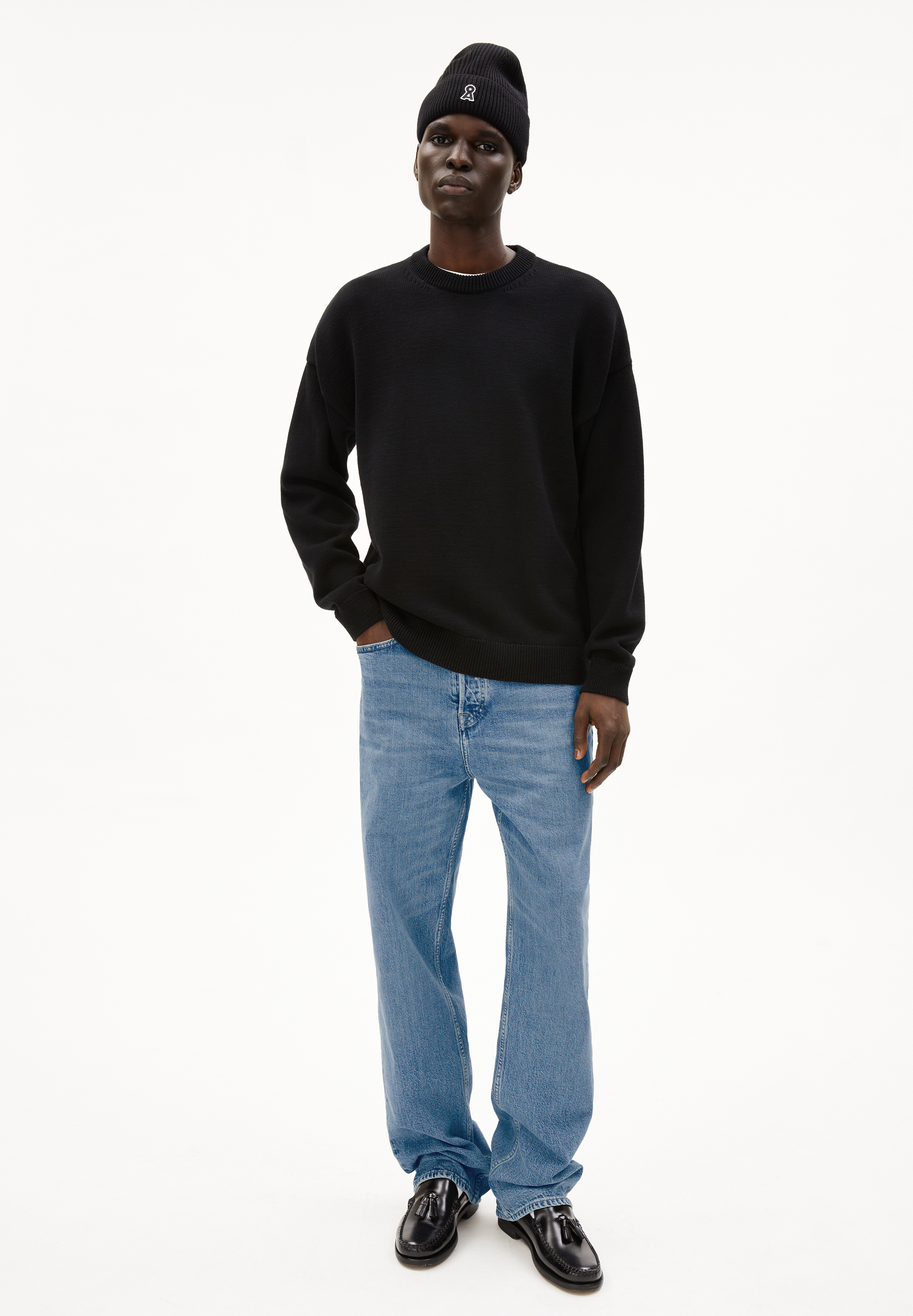 JOVAAN Sweater Relaxed Fit made of Organic Cotton