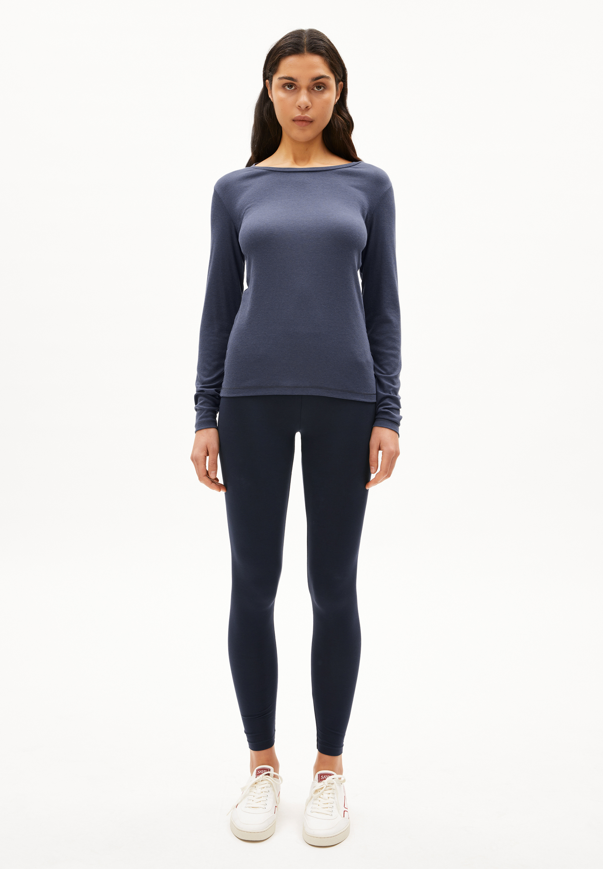 JAALEAA Rib-Longsleeve made of TENCEL™ Lyocell Mix