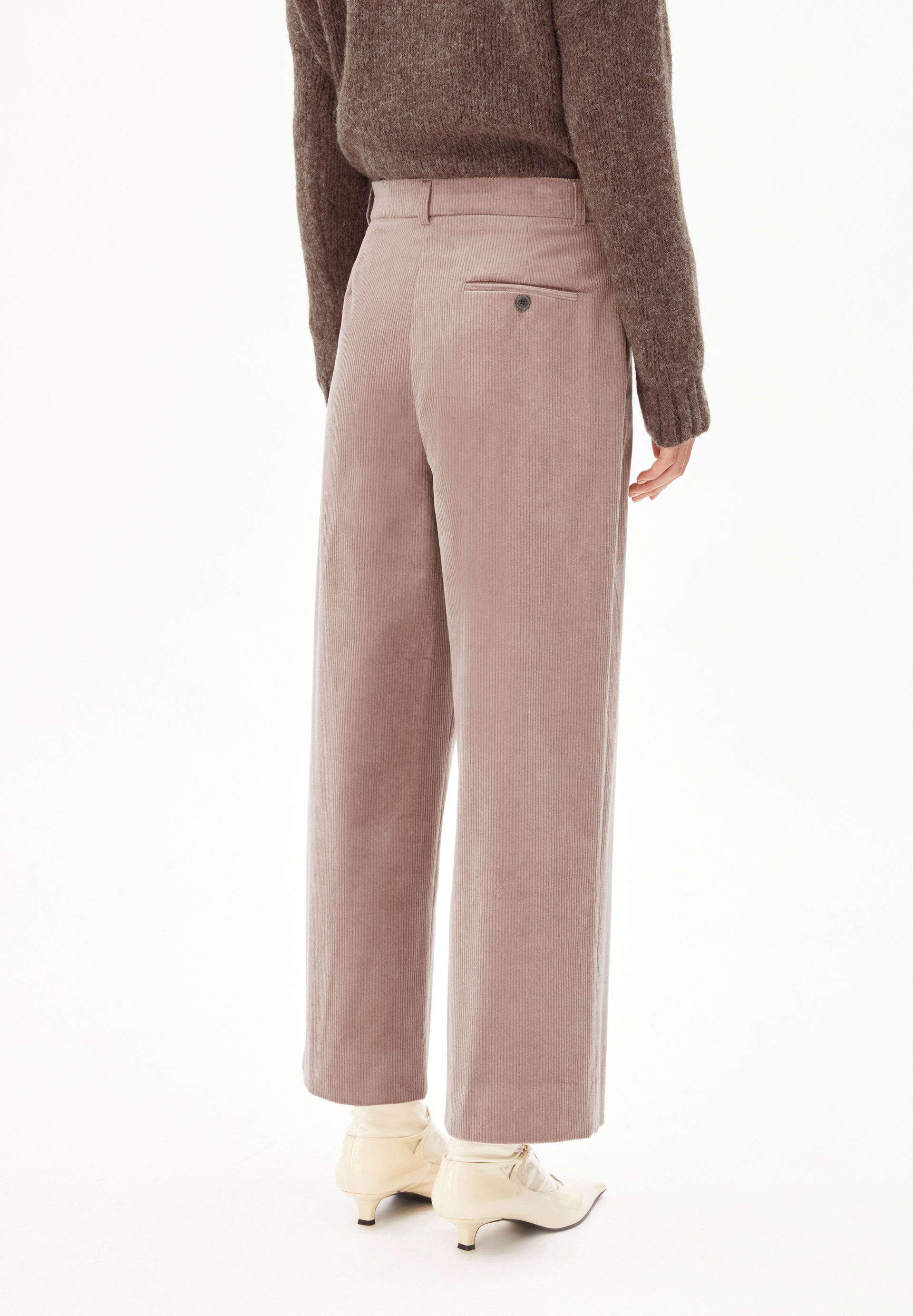 JAALMA CORDUROY Webhose aus Bio-Baumwoll Mix