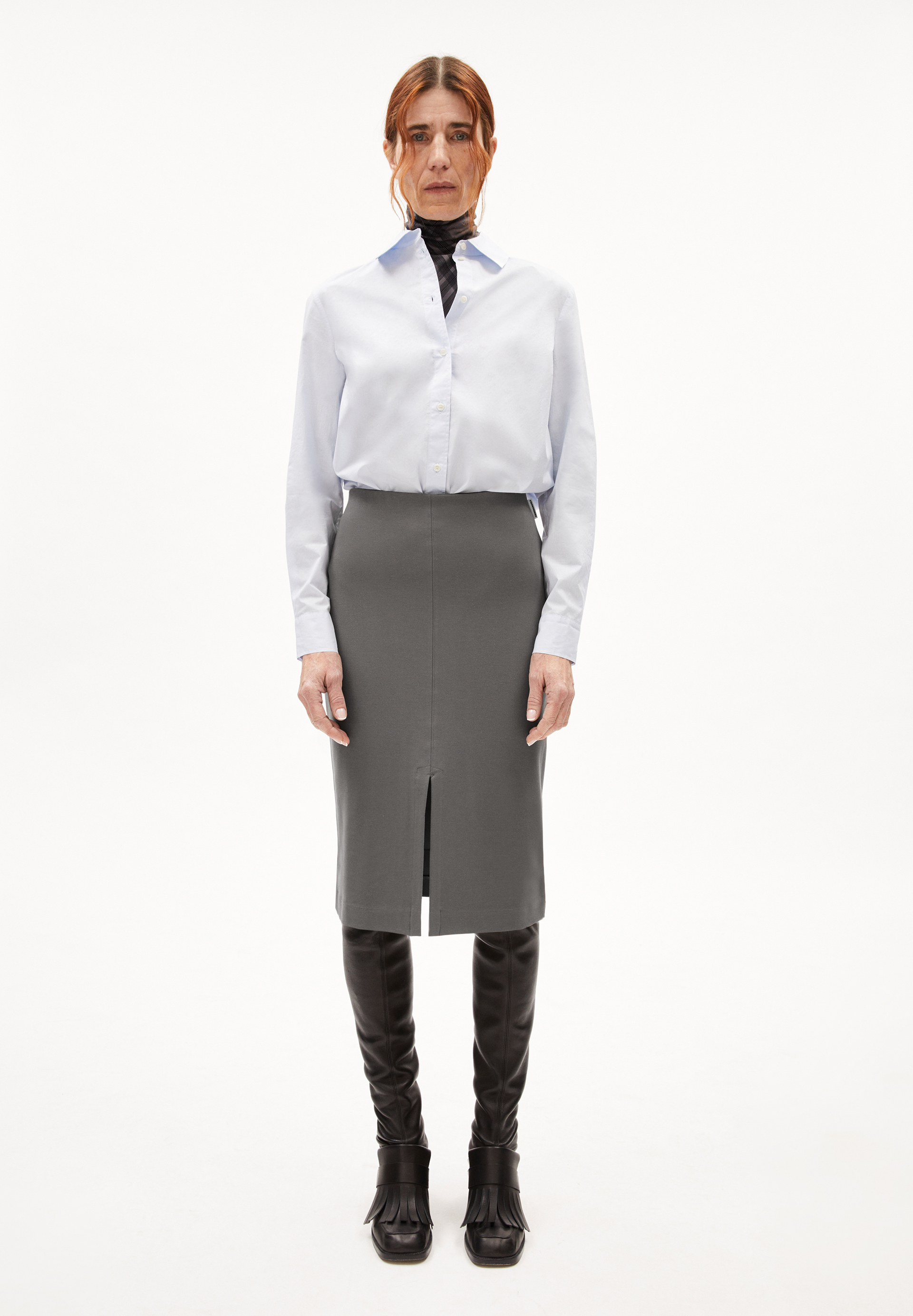 MEDITAA Jersey Skirt Slim Fit made of LENZING™ ECOVERO™ Viscose Mix