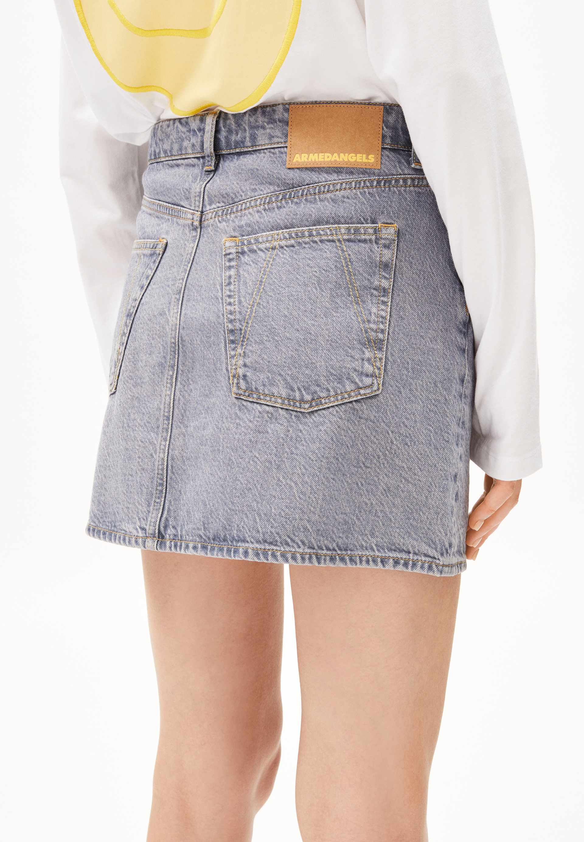 AACUMERI Denim Skirt    made of Organic Cotton Mix