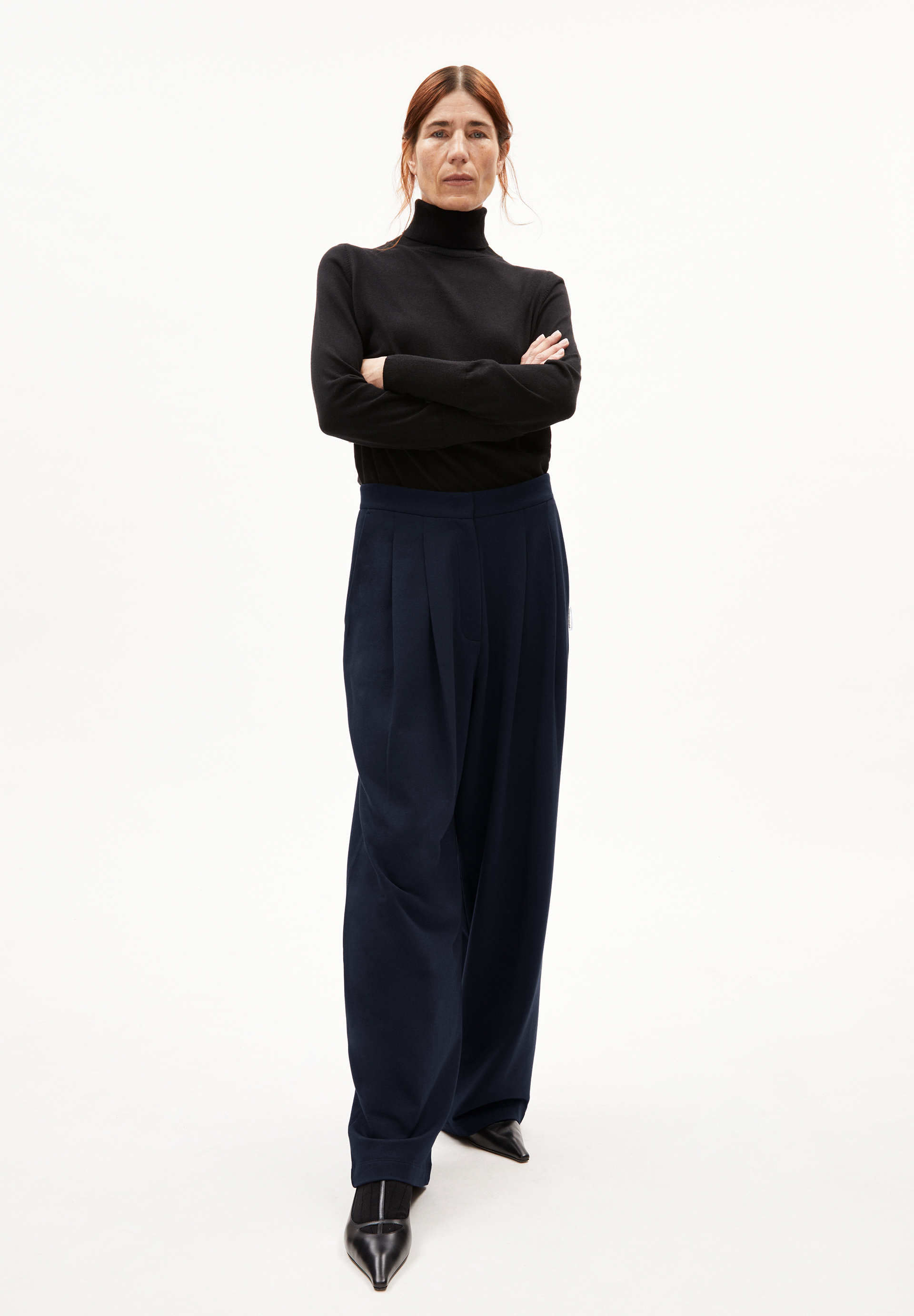 LIRAA LOU WIDELEG Jersey Pants made of Organic Cotton Mix