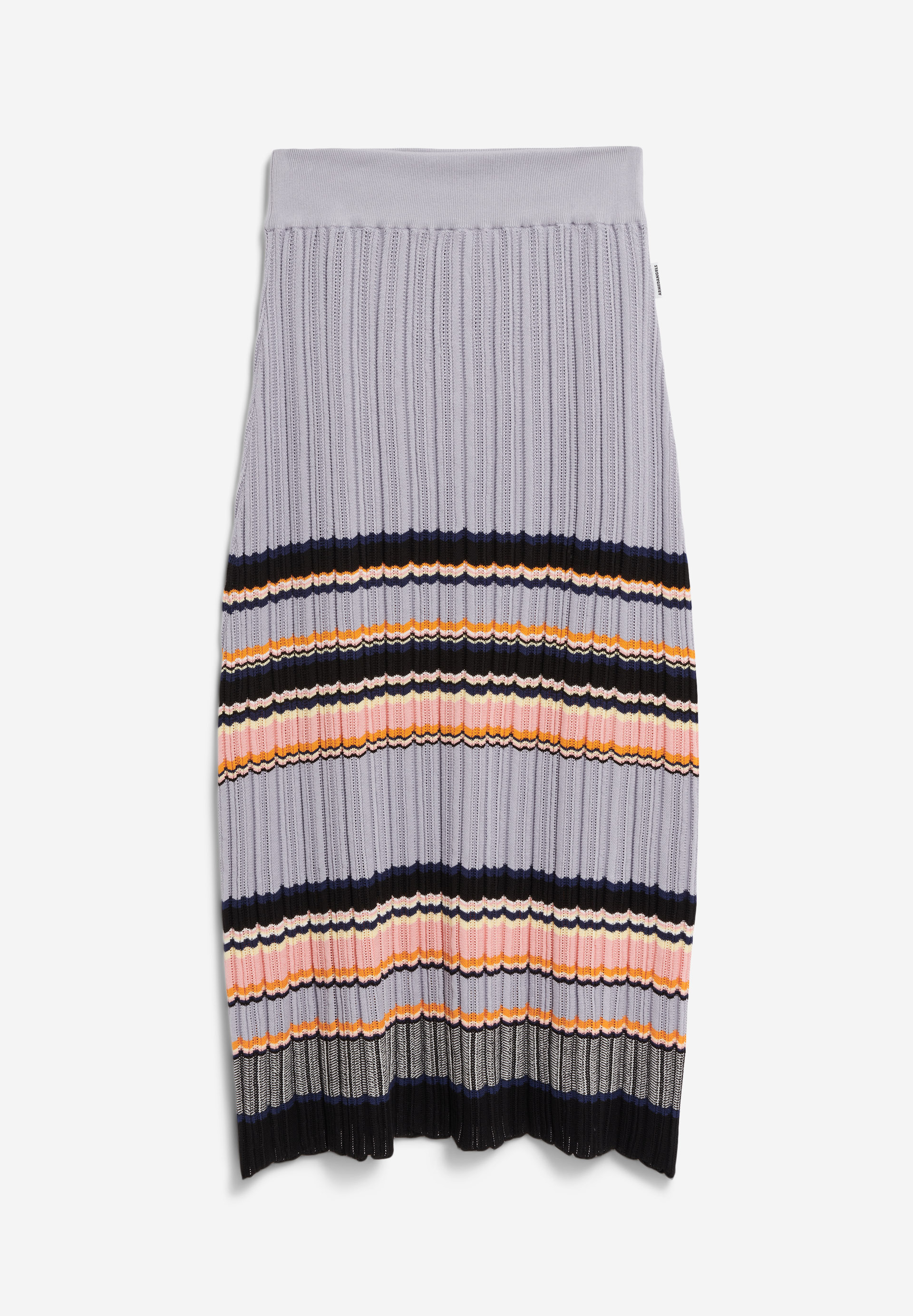 MINNAA STRIPES Knit Skirt made of Organic Cotton