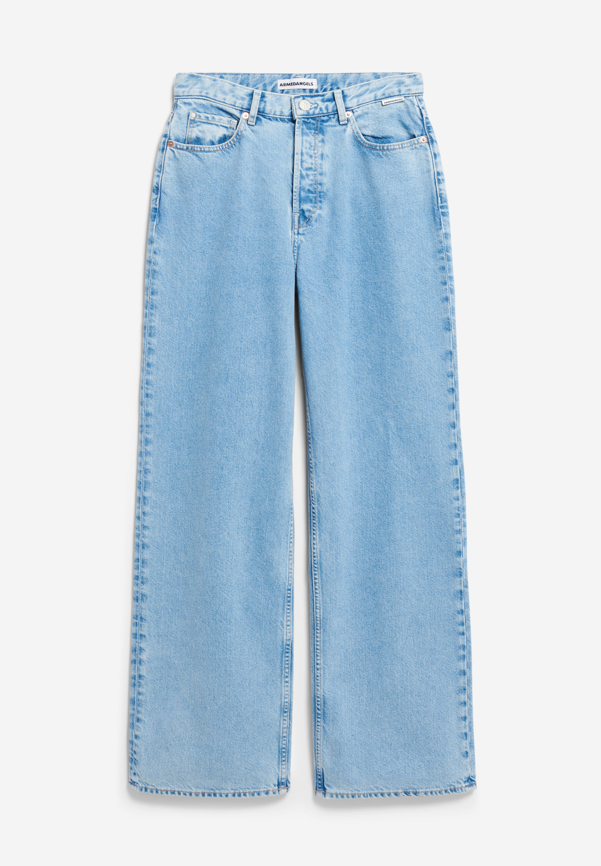 ENIJAA Jeans Wide Leg High Waist recycled Cotton Non-Stretch