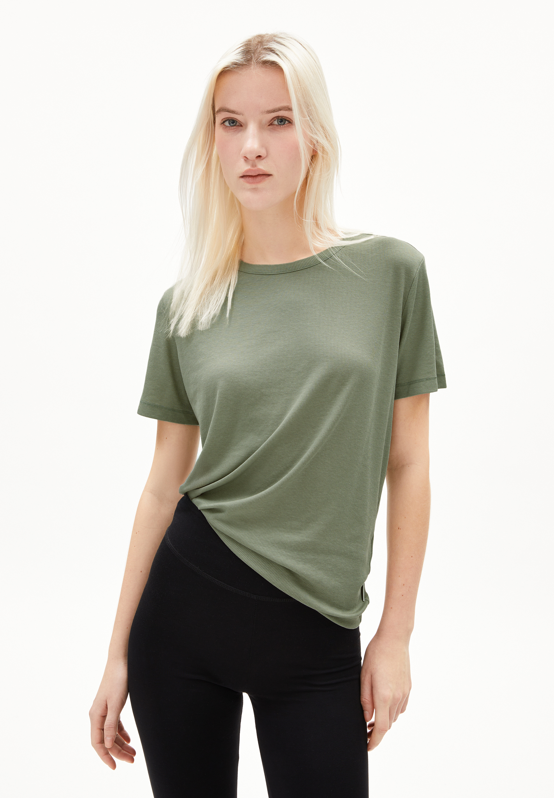 GENESAA T-Shirt made of TENCEL™ Lyocell Mix