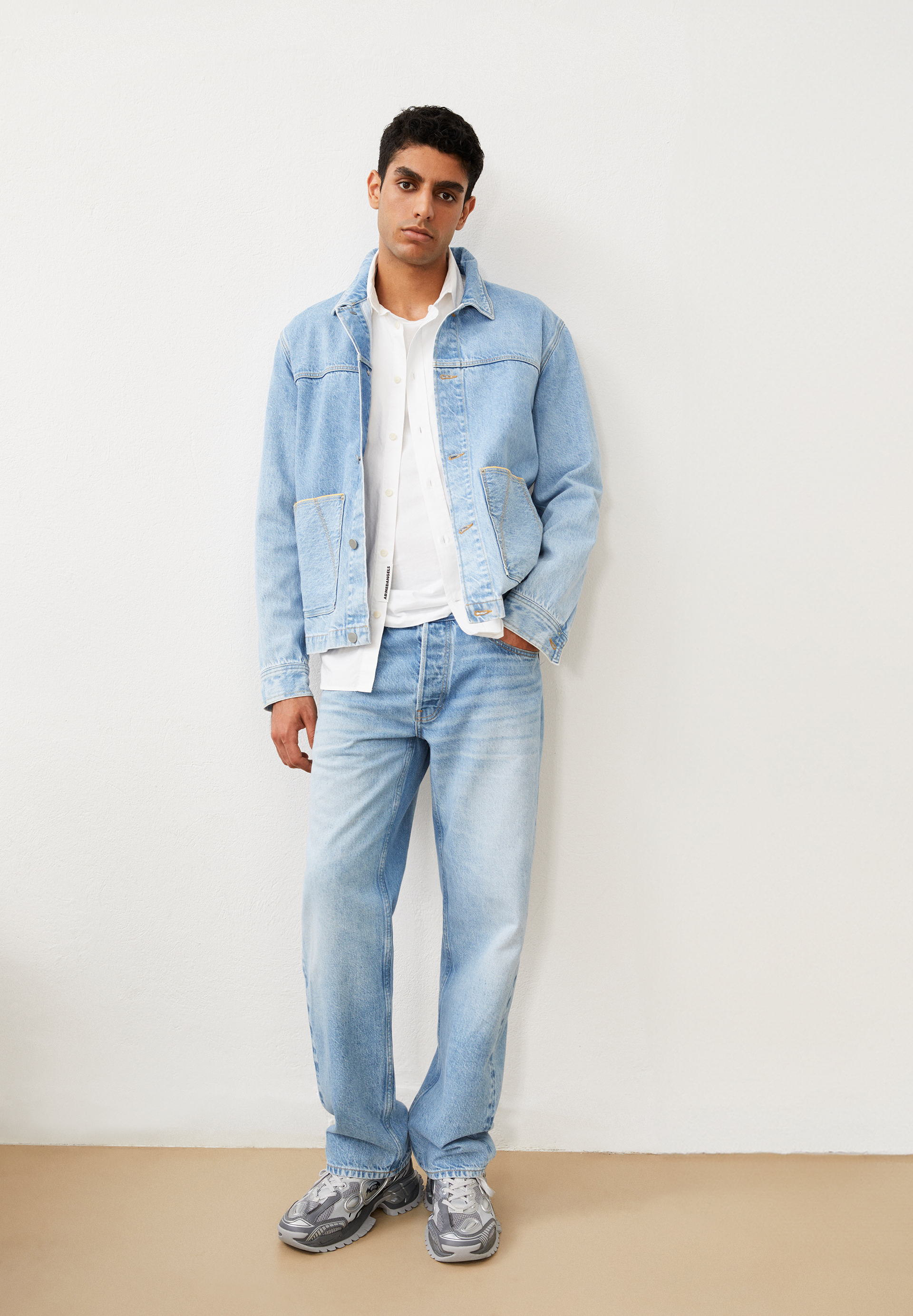 EVAAN Denim Jacket made of Organic Cotton Mix