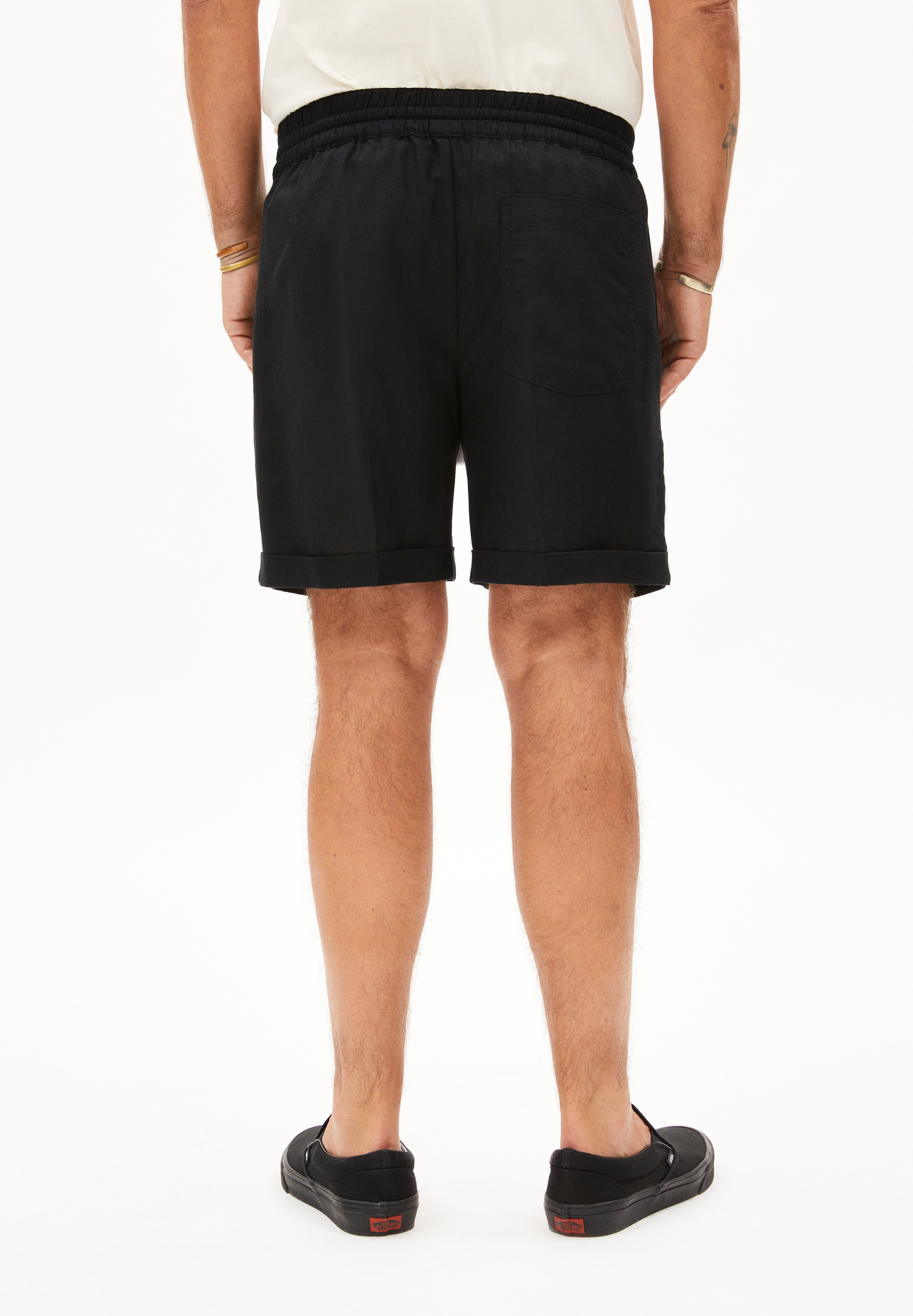 JAACQUE LINO Shorts aus Leinen-Mix