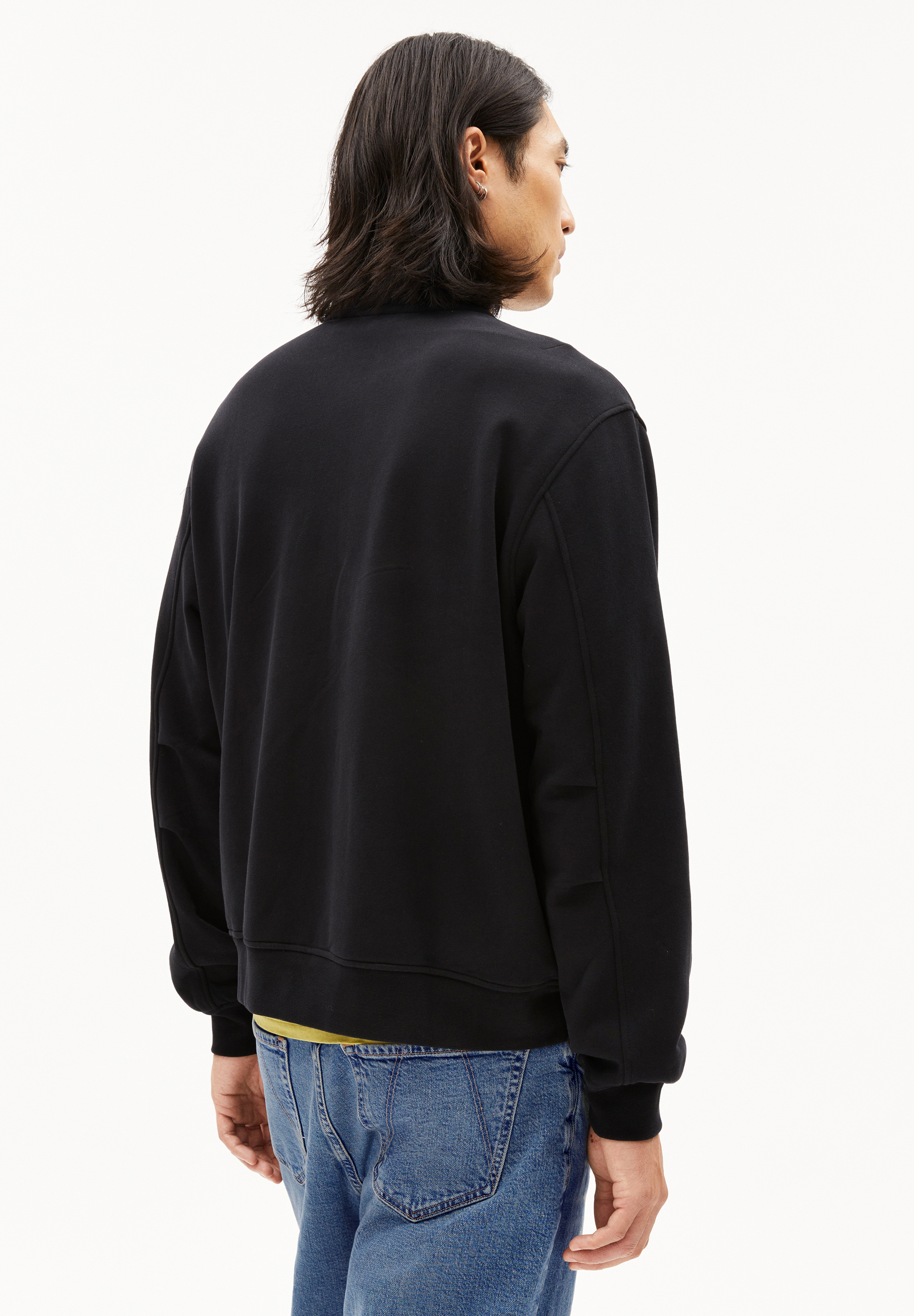 BOSAAS Sweat Jacket Relaxed Fit made of Organic Cotton