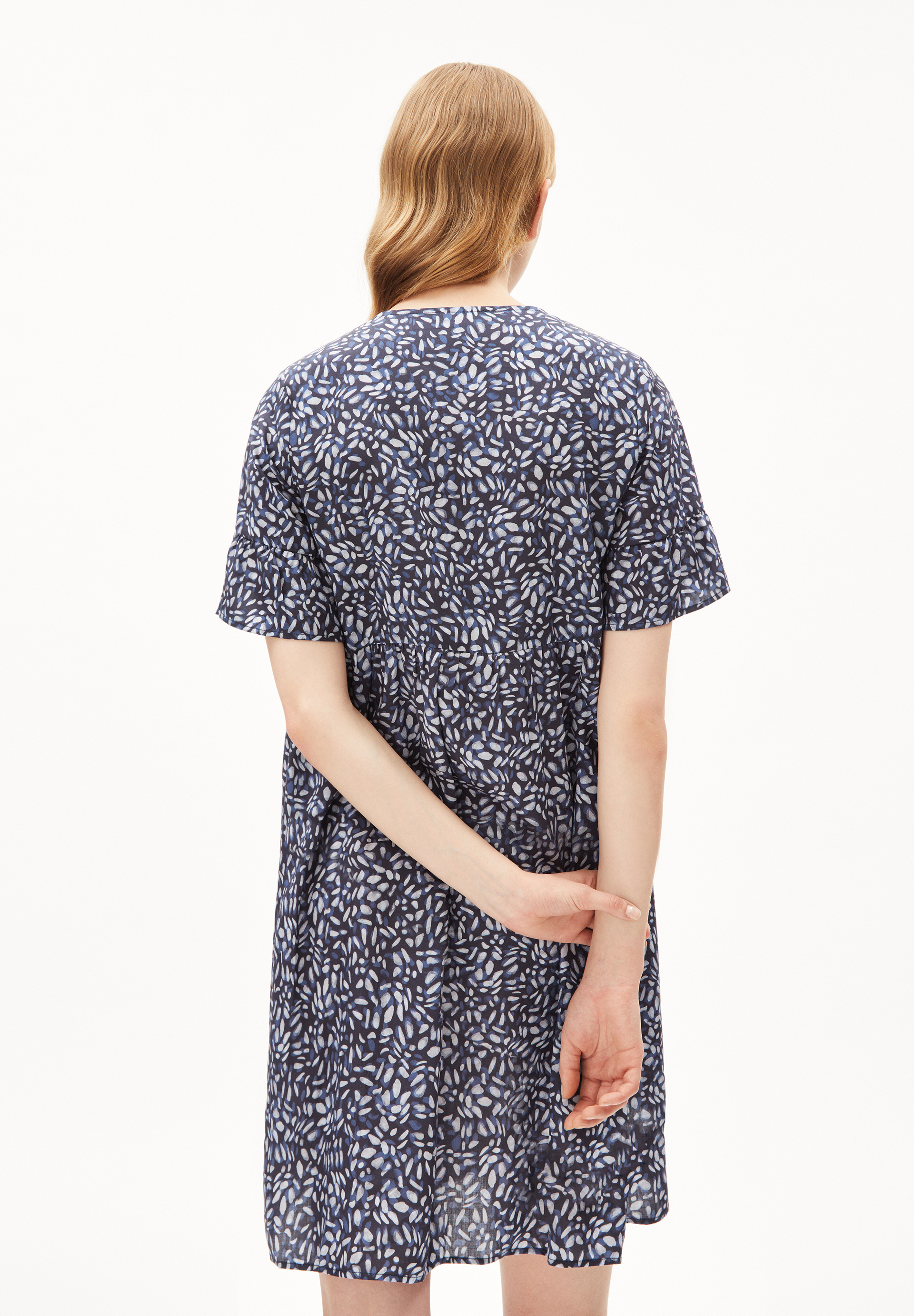 AAINO WATER DOTS Woven Dress with 100% carbon-zero TENCEL™ fiber component