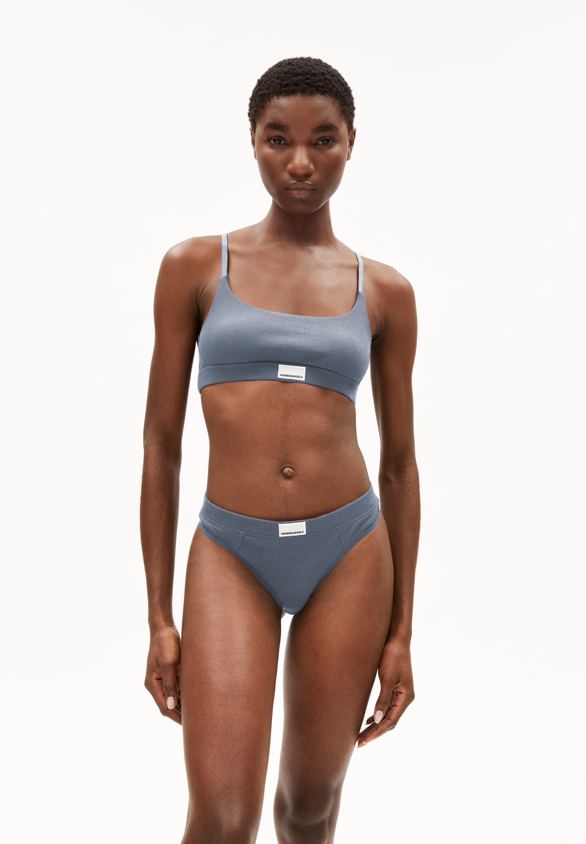 TOVAA RIB Ripp-Bralette aus Bio-Baumwoll Mix