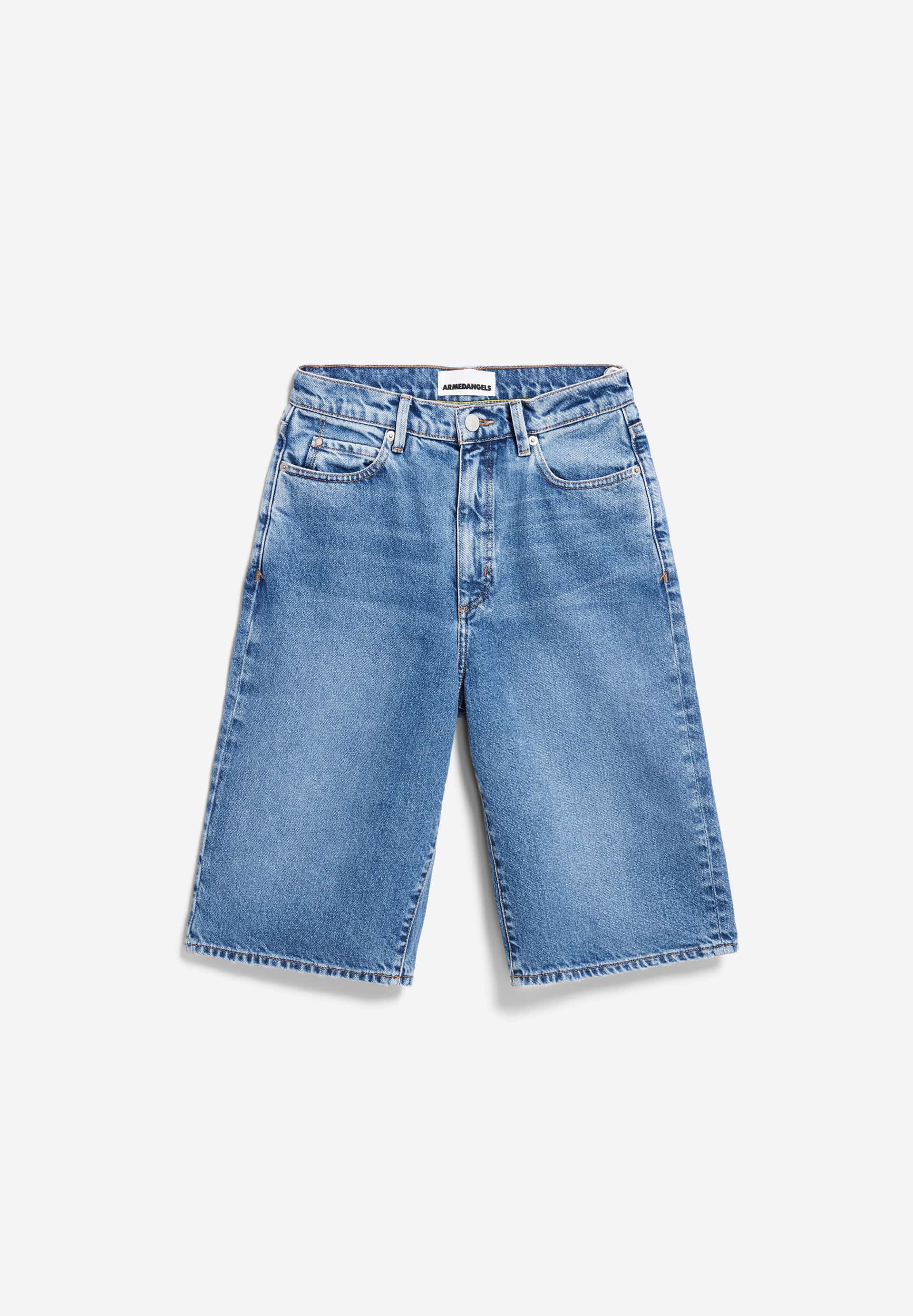 KAIJAAN Jeans Shorts aus recyceltem Baumwoll Mix