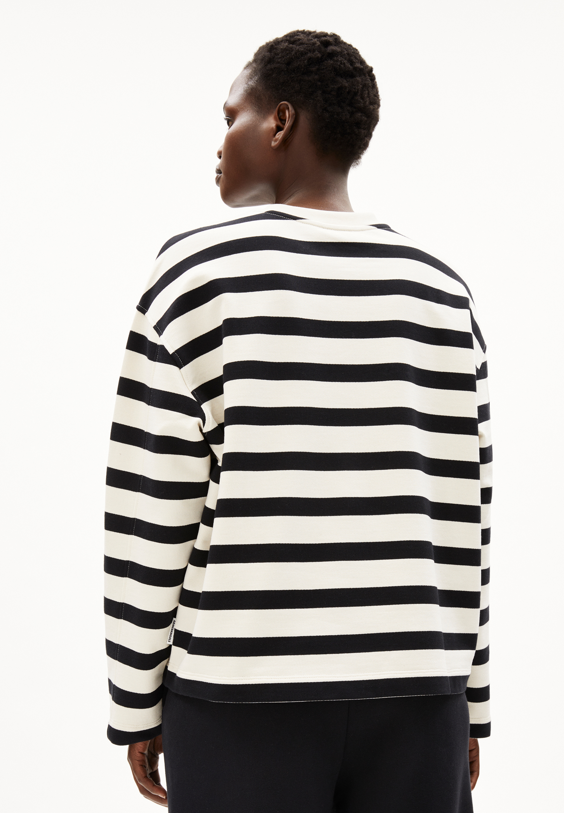 FRANKAA MAARLEN BOLD Sweat-shirt coupe oversize en coton bio