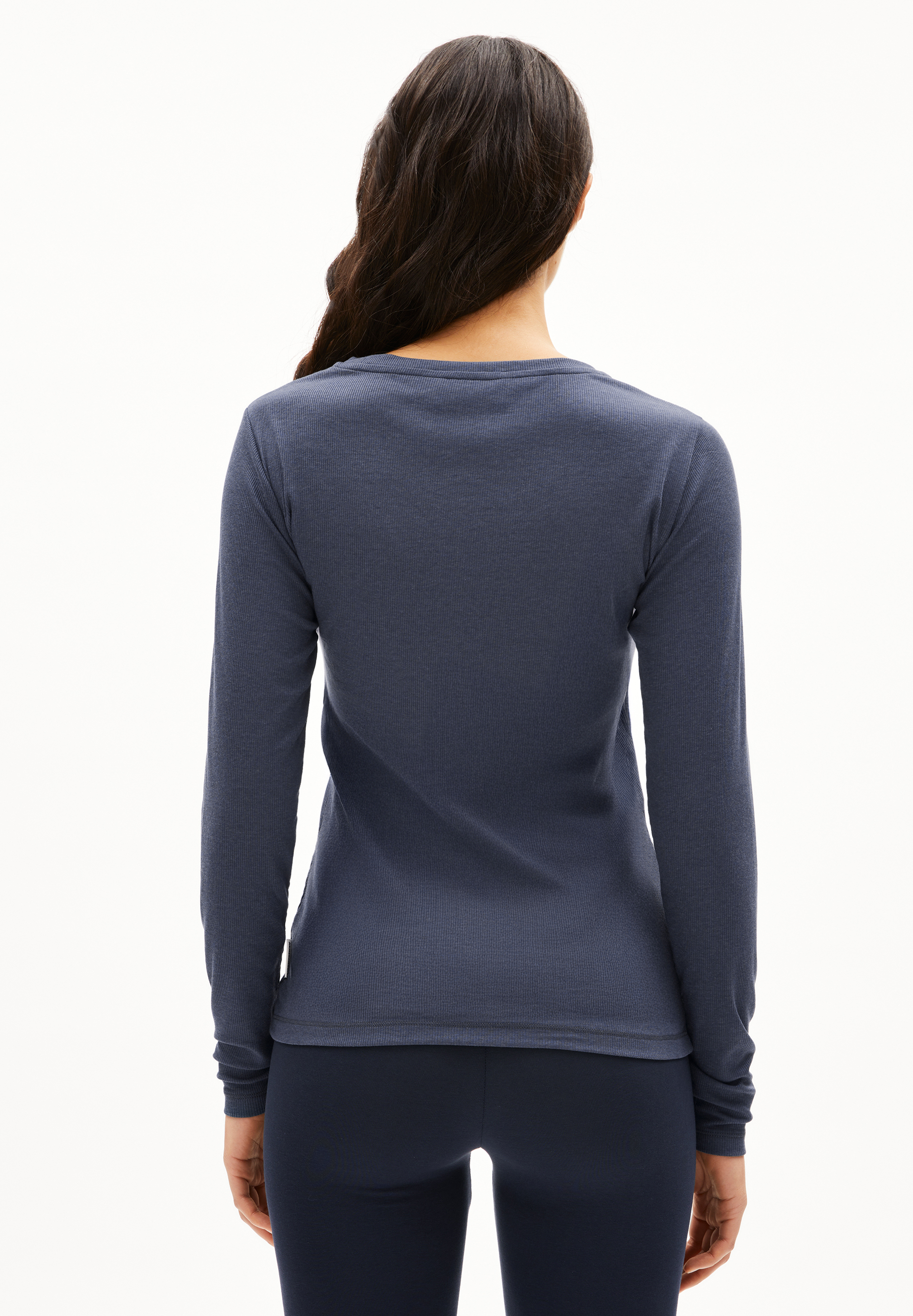 JAALEAA Rib-Longsleeve made of TENCEL™ Lyocell Mix