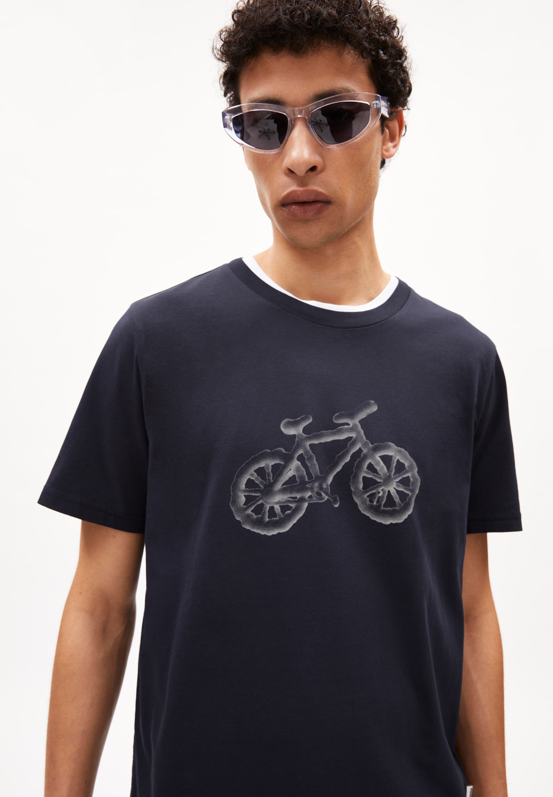 JAAMES CLOUD BIKE T-Shirt Regular Fit aus Bio-Baumwolle