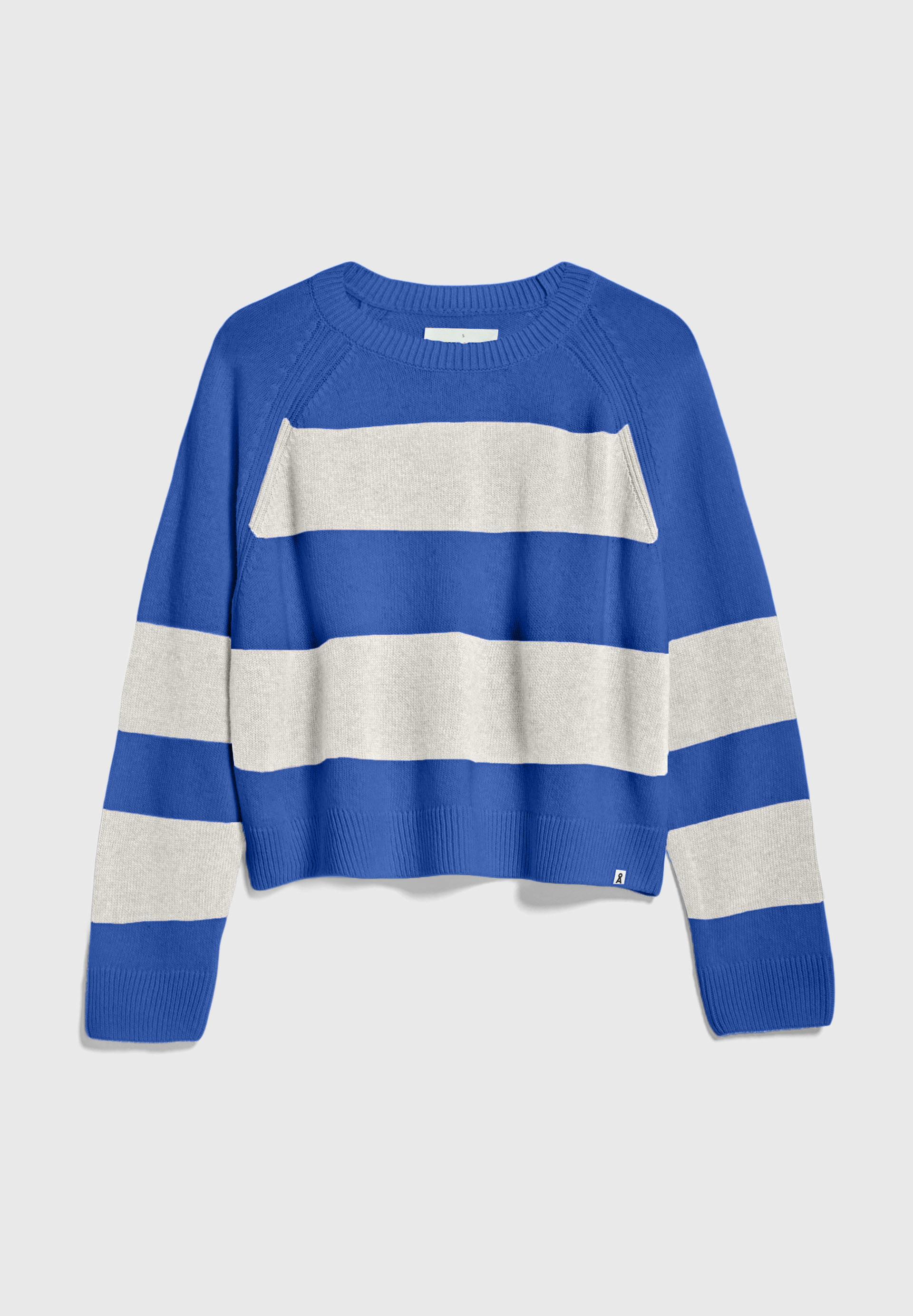 DILIRIAA STRIPES Pullover Loose Fit aus Bio-Woll Mix