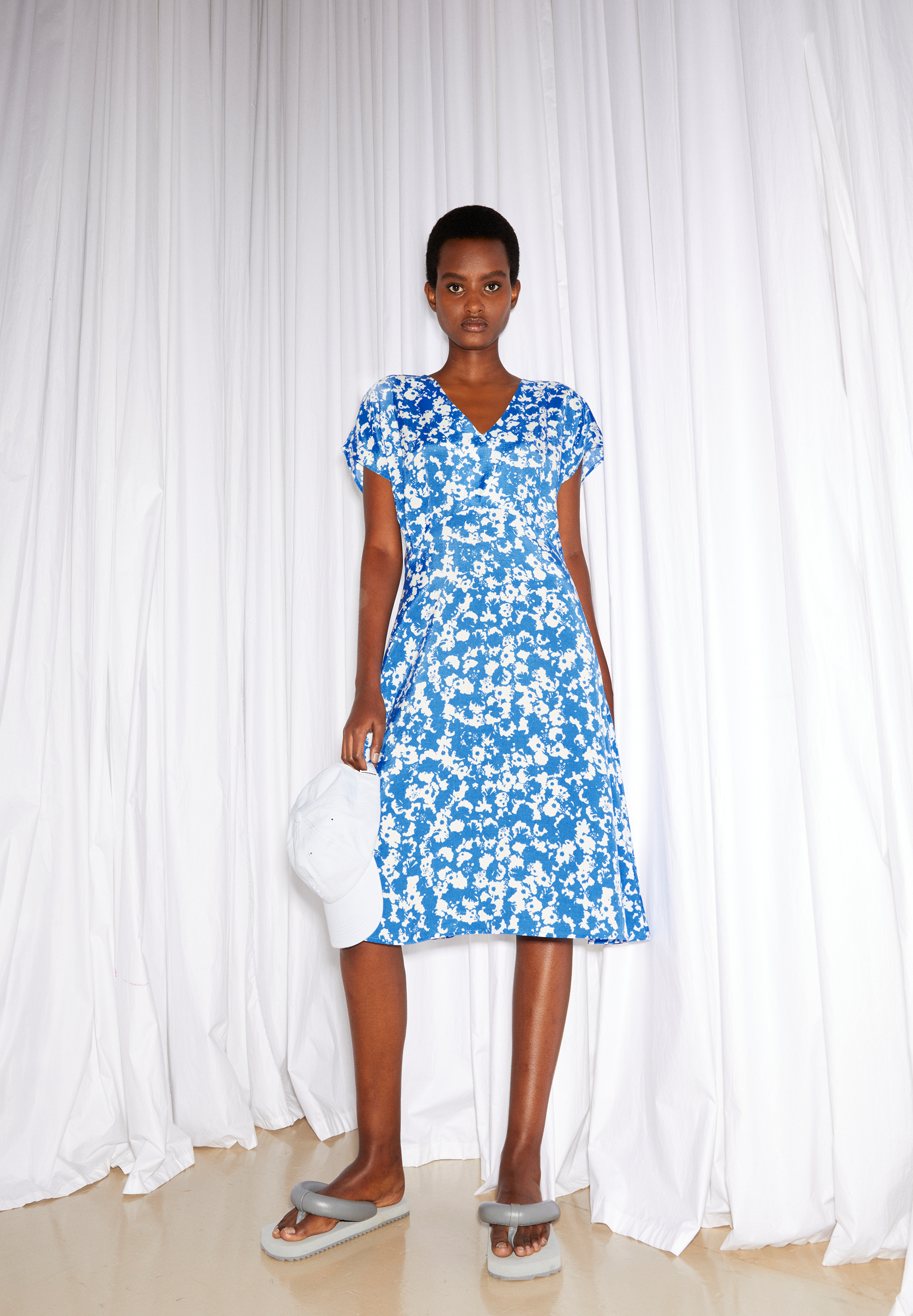 AALBINE LAPIS Woven Dress Regular Fit made of TENCEL™ Lyocell