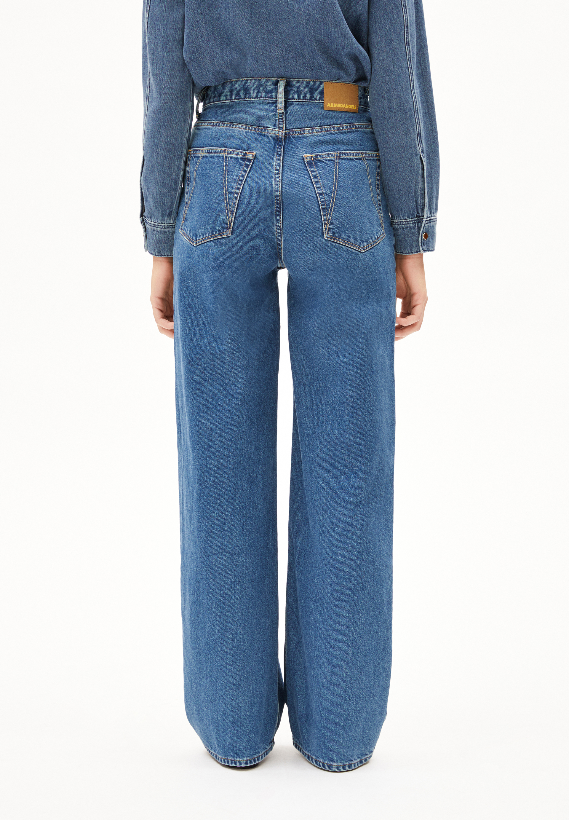 ENIJAA Wide Jeans recycled cotton