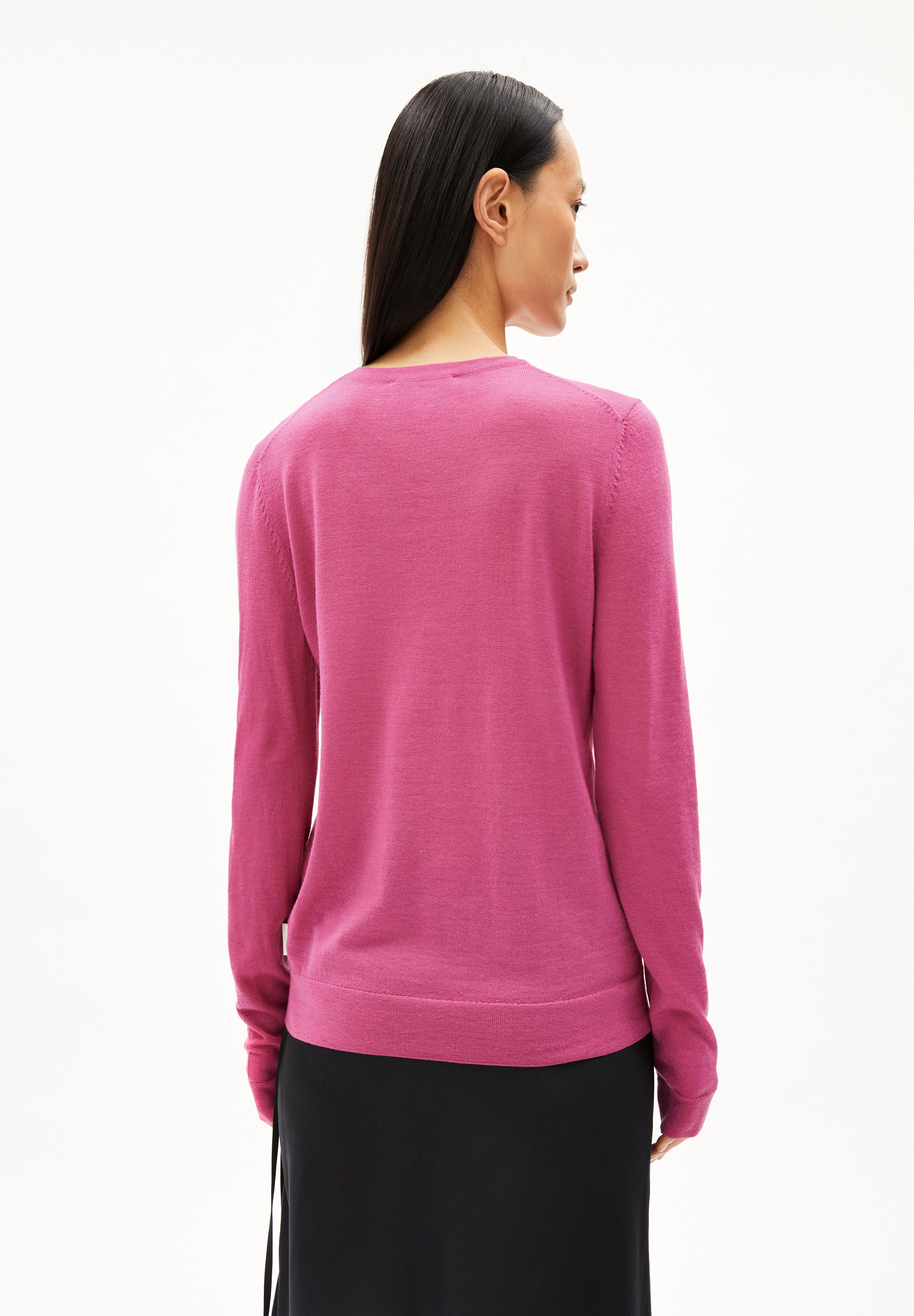 ELDIAA Sweater Slim Fit made of extrafine Merino Organic Wool