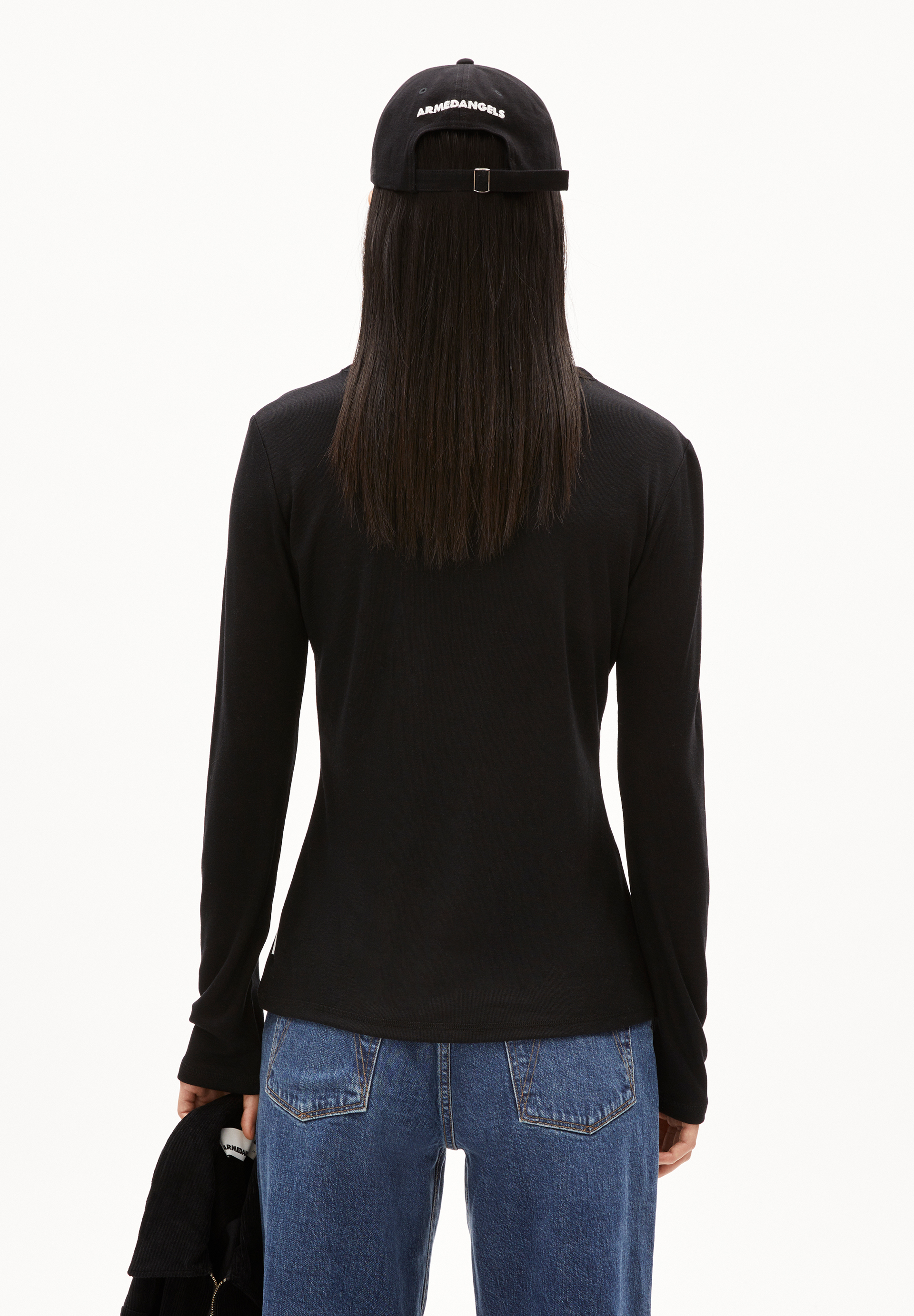 MAIAA LUANNAA Longsleeve Slim Fit made of Organic Wool Mix