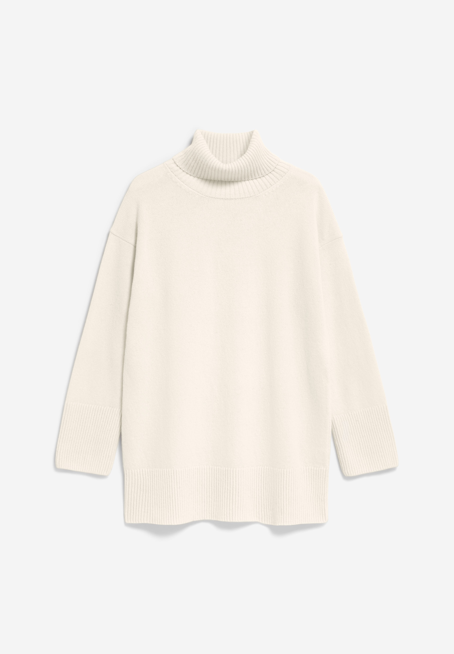 ARDIAA ROLLNECK Pull coupe ample en laine bio mélangée